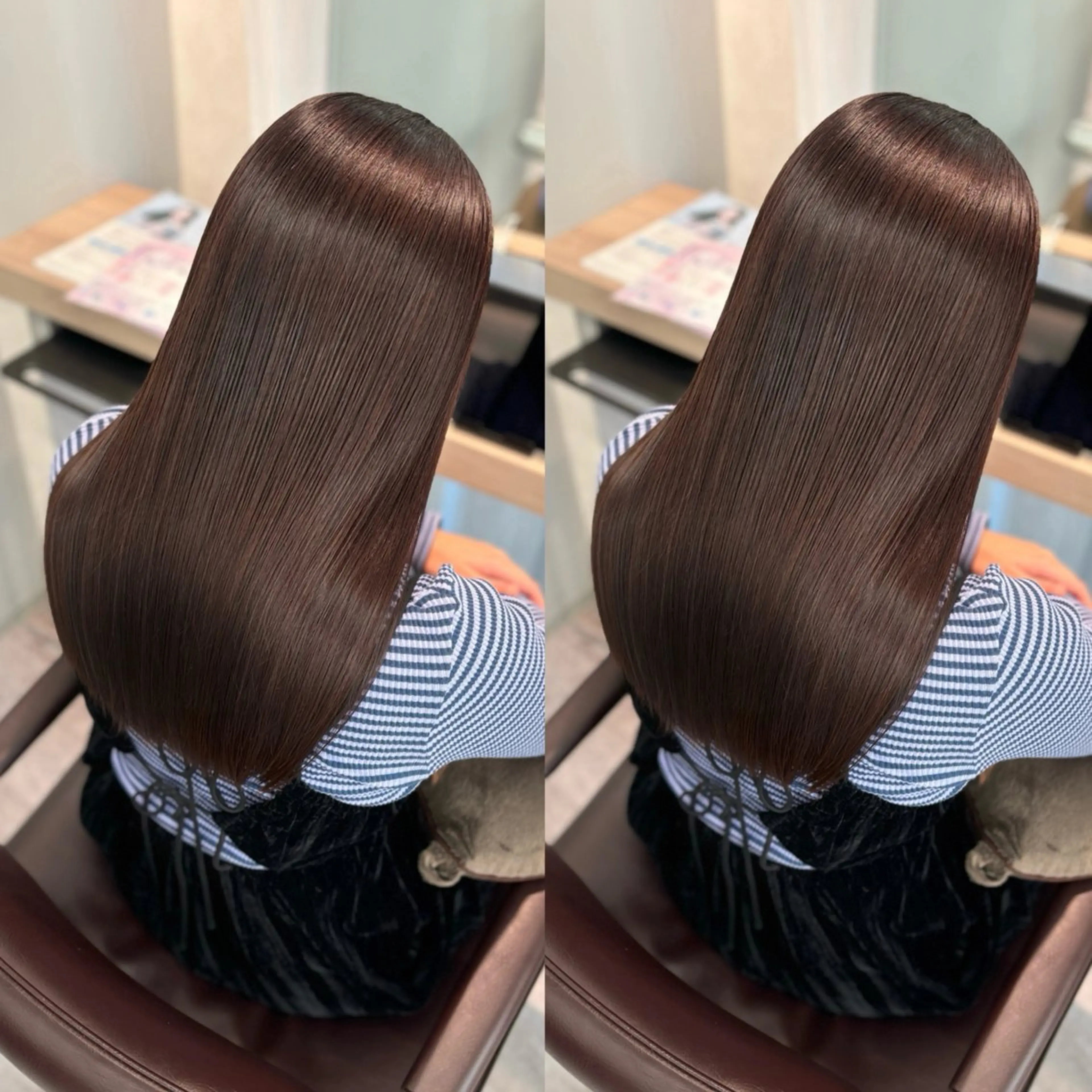 ロング カラー カット ヘアカラー トリートメント 髪質改善🫧ベージュ 椙山 響のヘアスタイル