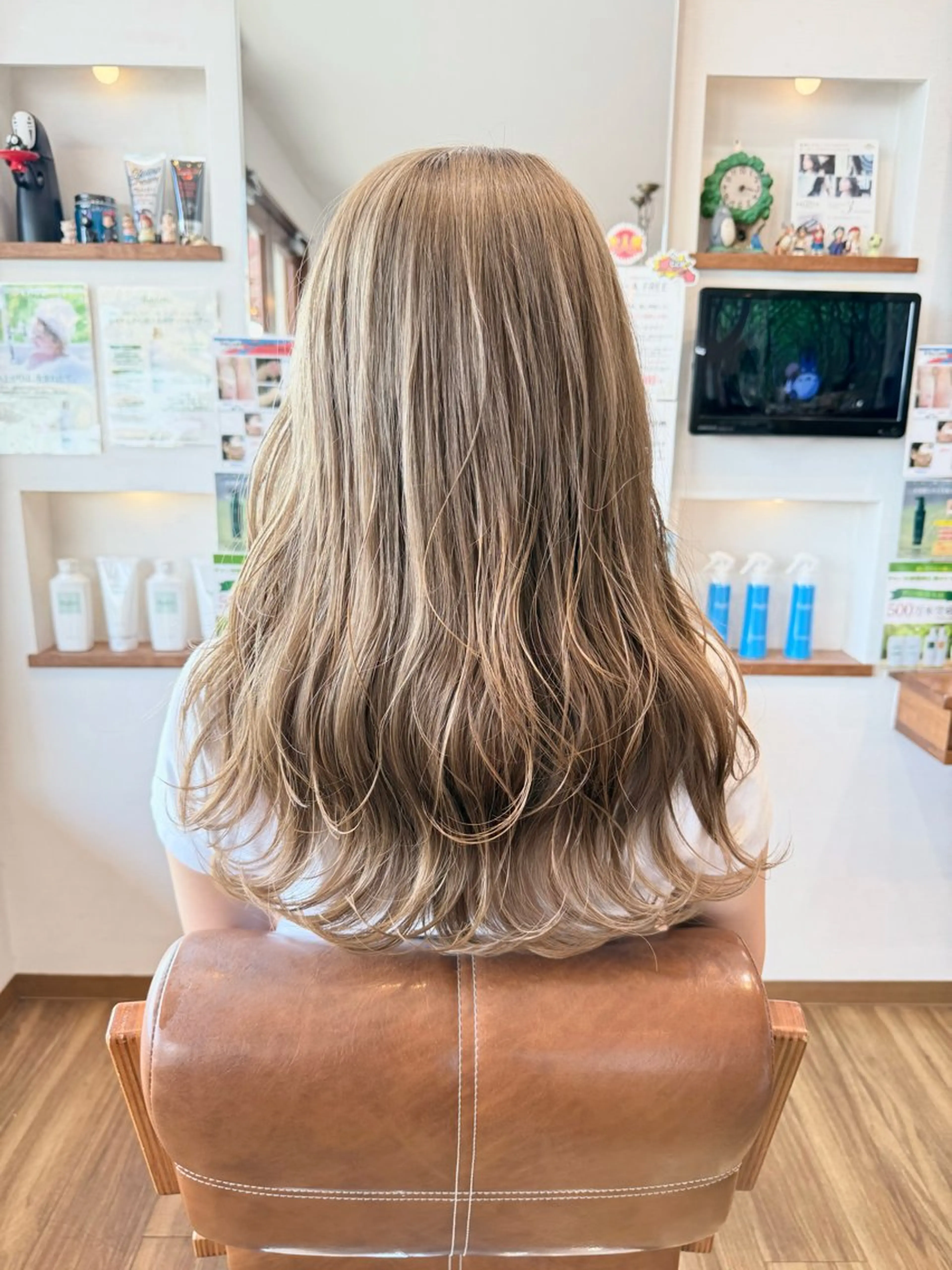 カラー ヘアカラー 心cocoro RISAのヘアスタイル