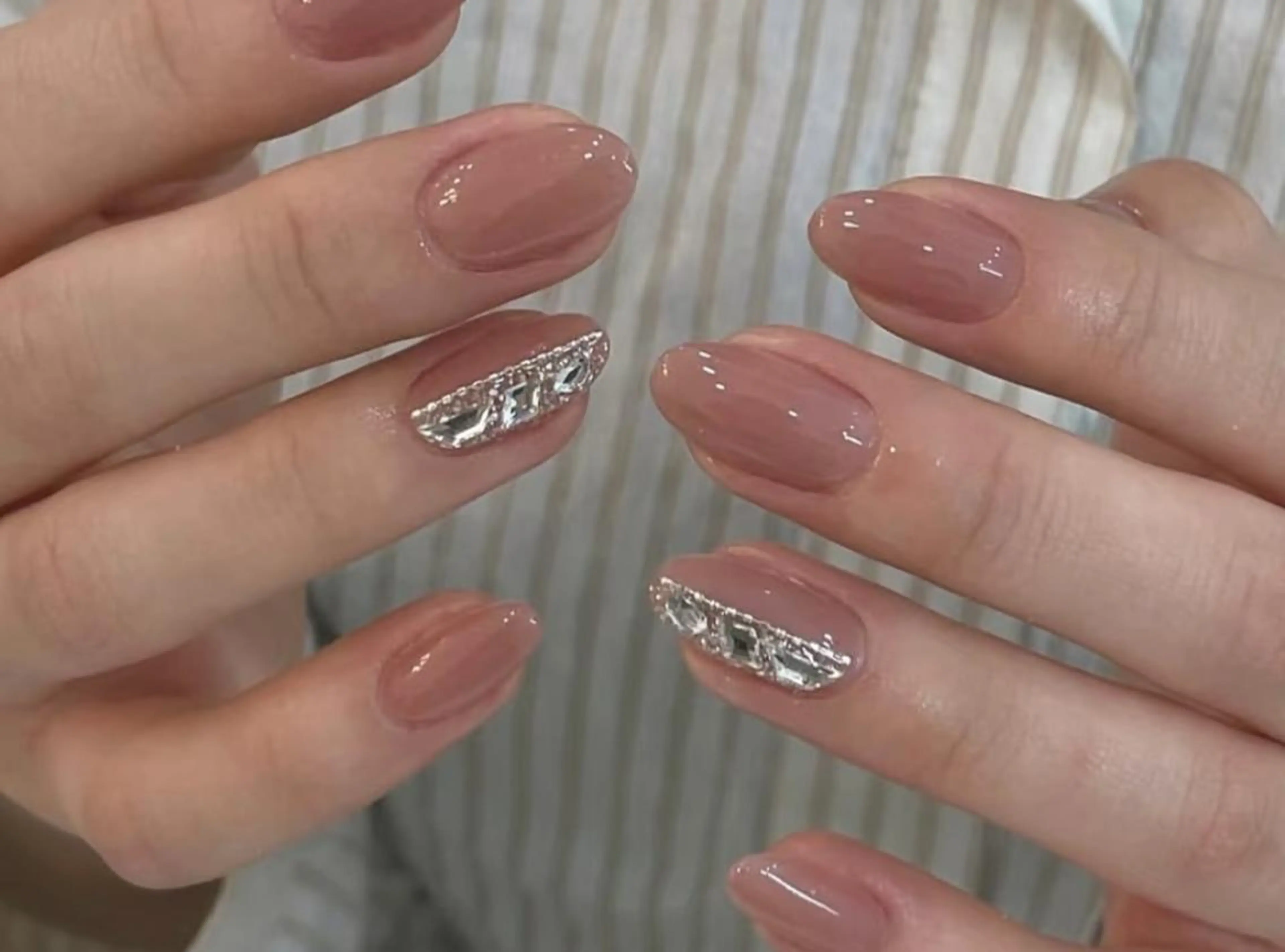 ネイル ハンドネイル By moonネイル 🌷ワンホン/韓国風のネイルデザイン