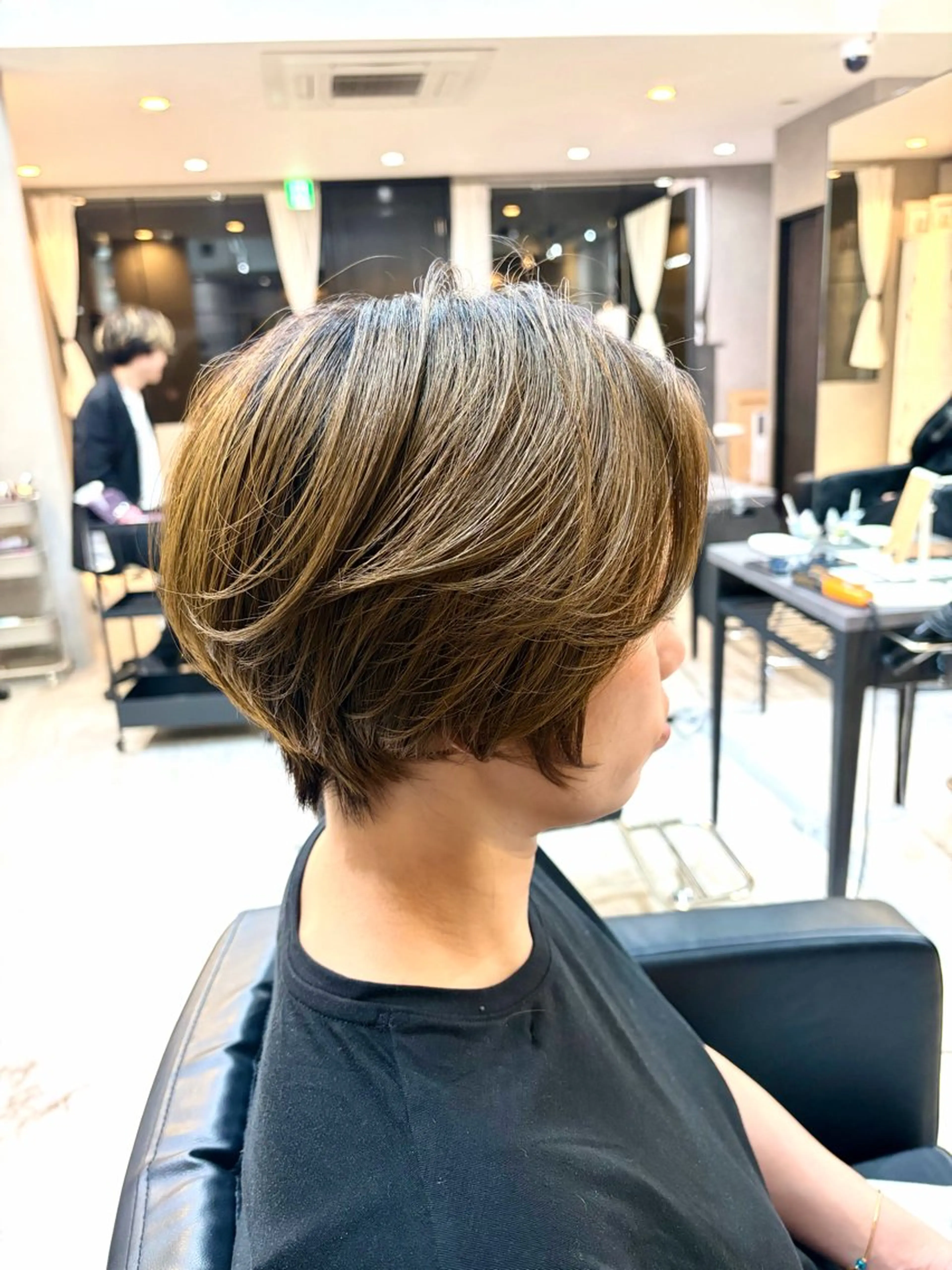 ショート 橋本 宇汰のヘアスタイル