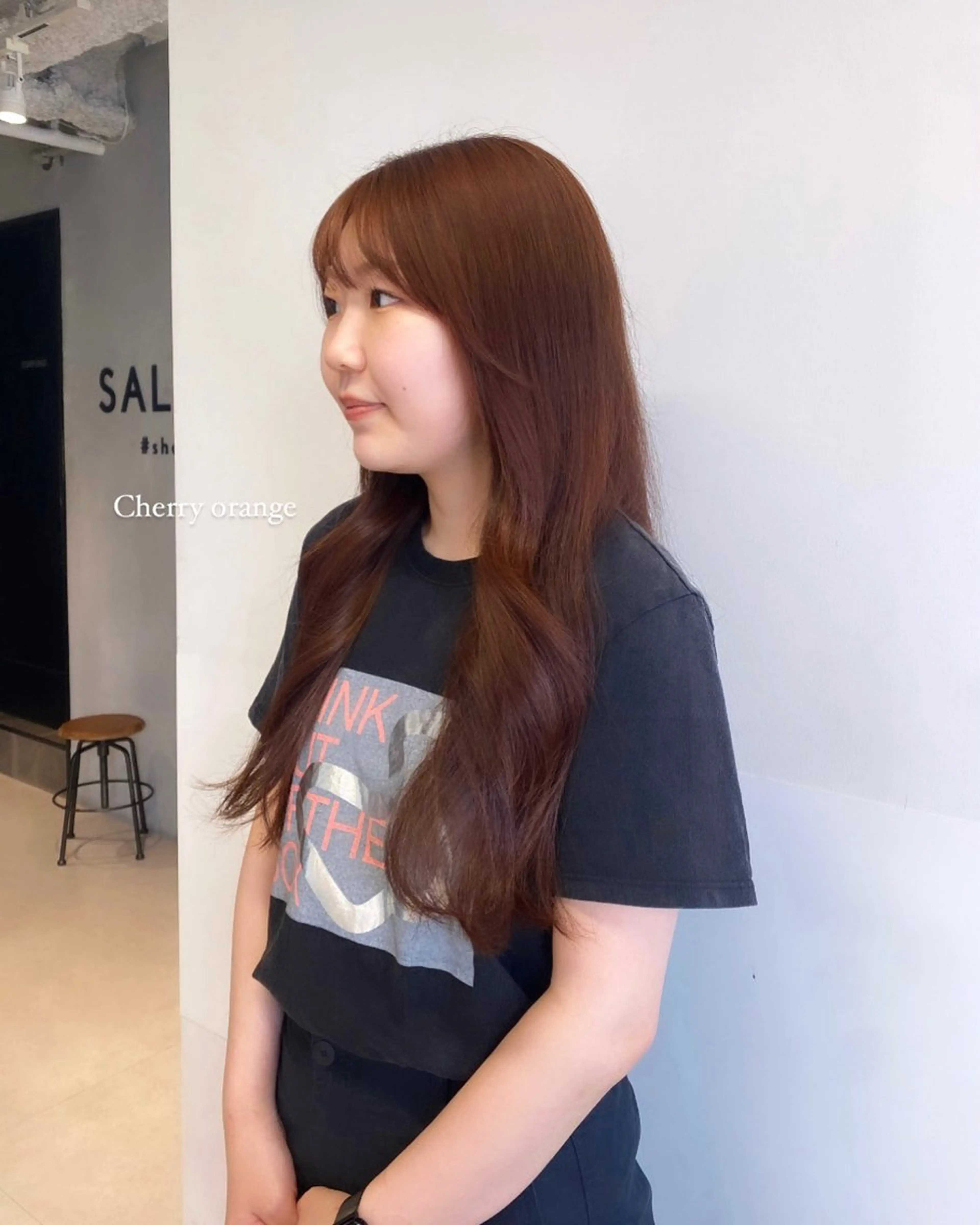 ロング カラー カット ヘアカラー マンツーマン半個室 tamuraのヘアスタイル