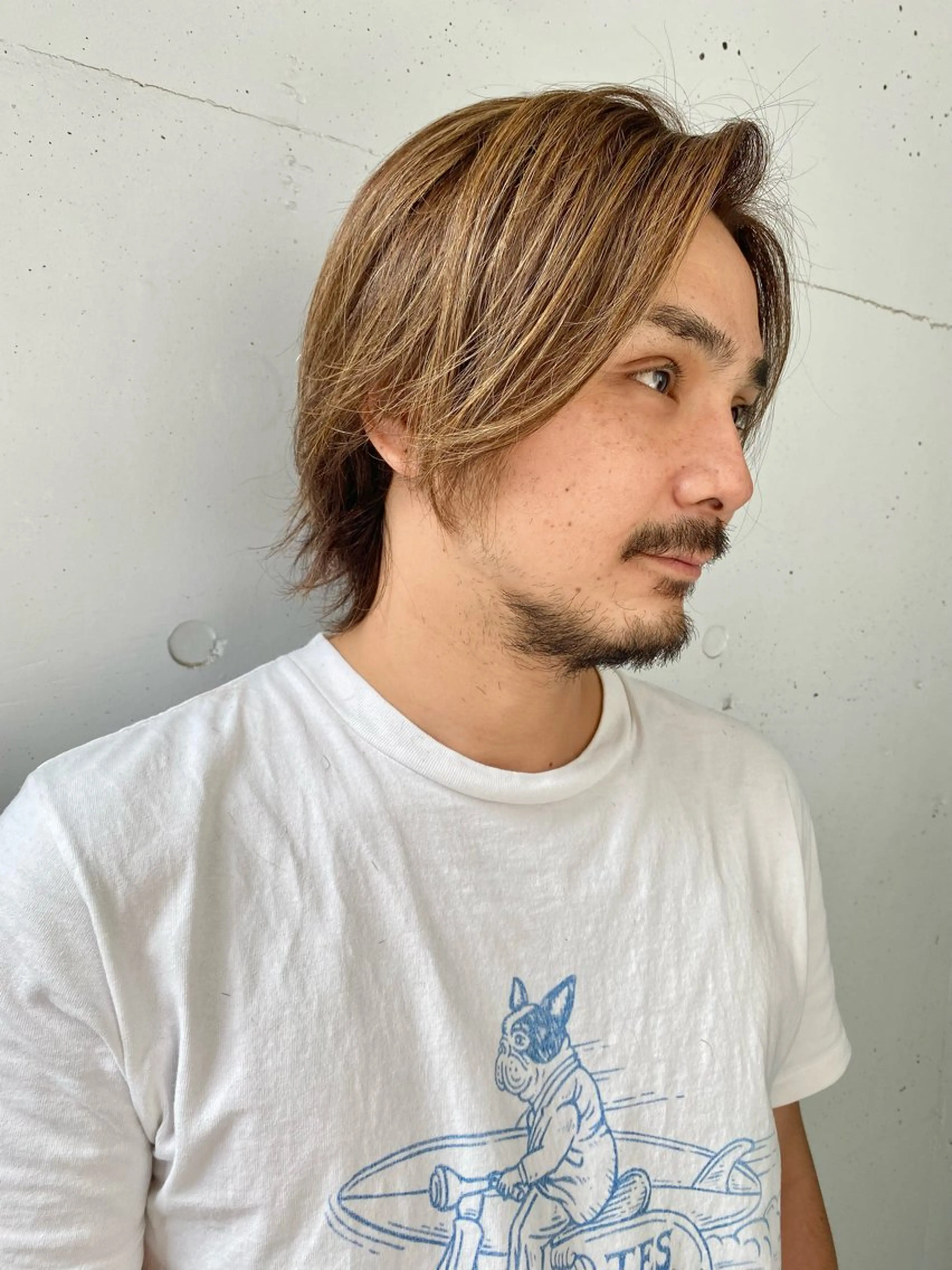 ミディアム カラー メンズ メンズ特化🔥木下 晃徳のヘアスタイル