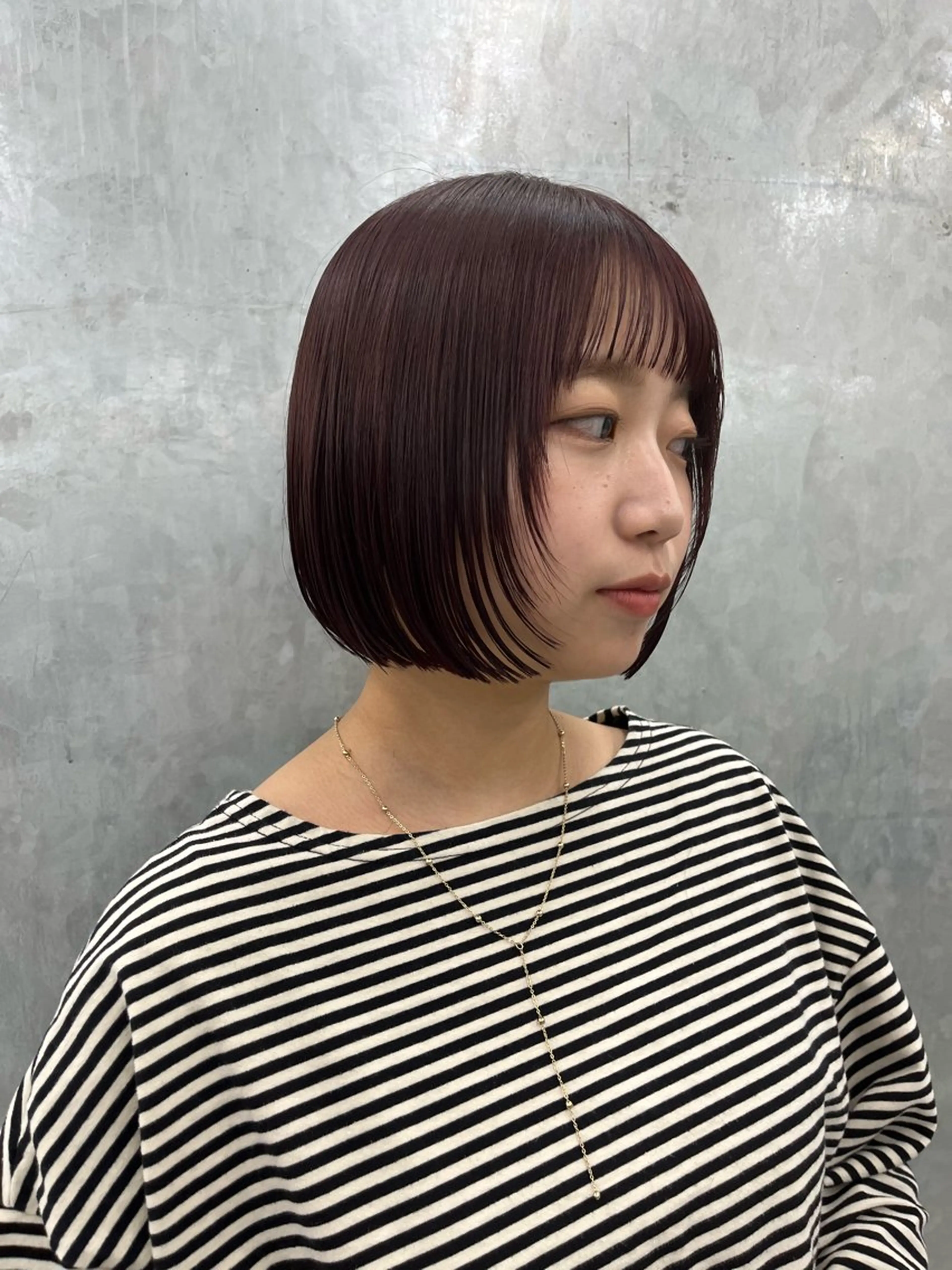 ショート ボブ 顔まわりレイヤー レイヤーカット カット ヘアカラー トリートメント 神作 汐里　江古田 /透明感カラー🌿のヘアスタイル