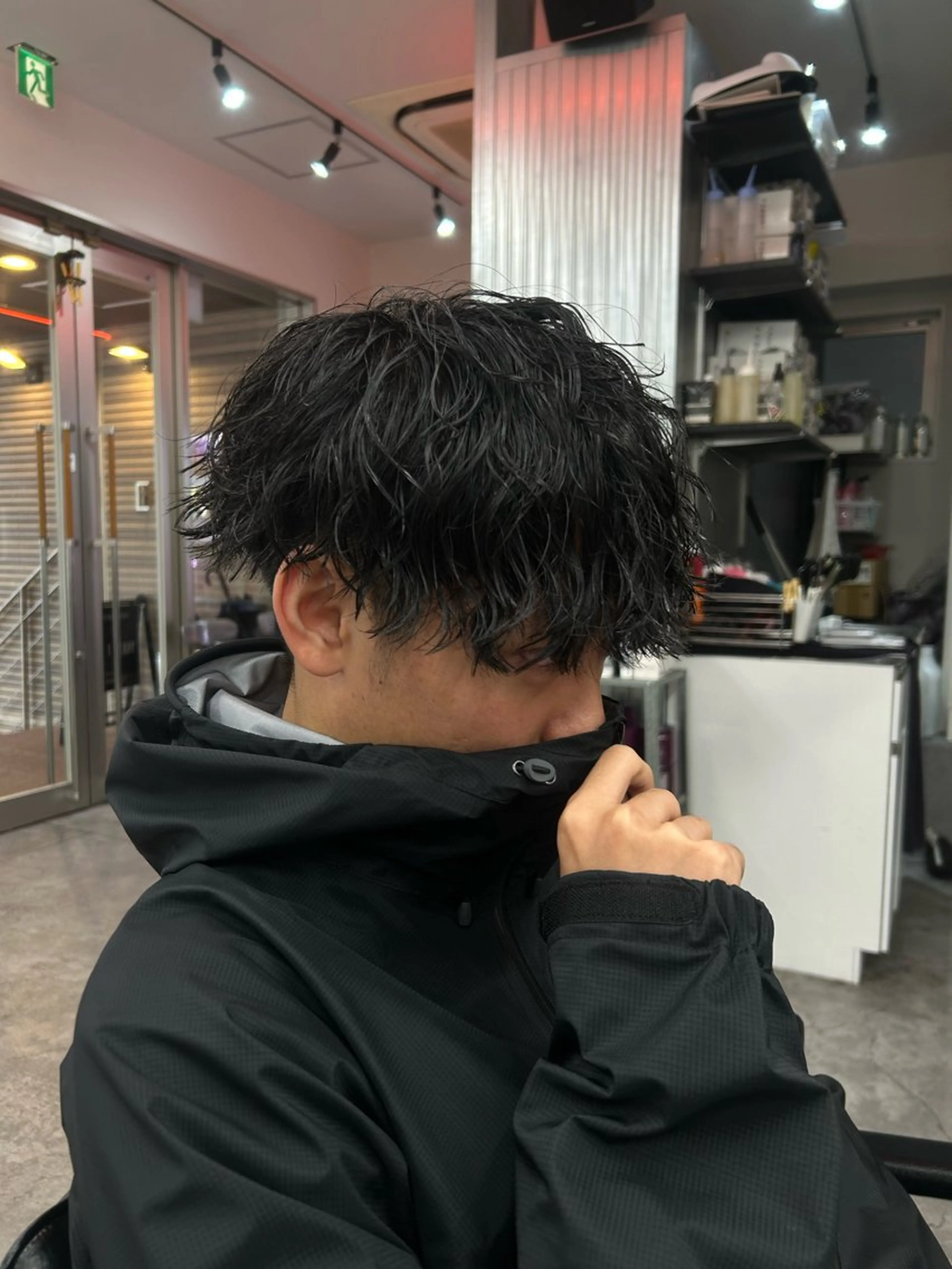 パーマ メンズ カット パーマ パーマ支持率No.1 ❤️🔥安成弾のヘアスタイル