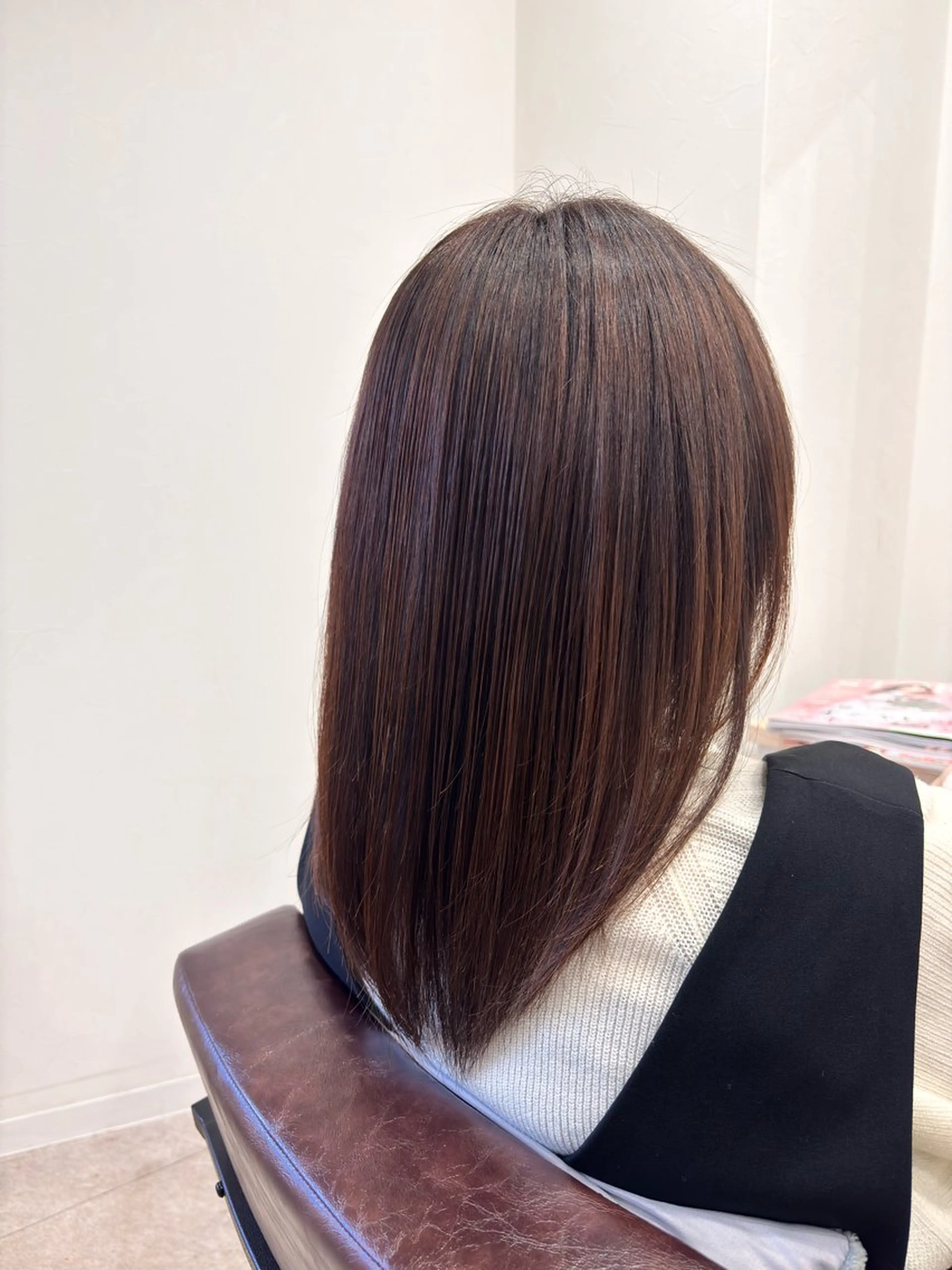 ミディアム 髪質改善 トリートメント トリートメント IVY hairdesign所属・⚪︎ YUNAのヘアスタイル