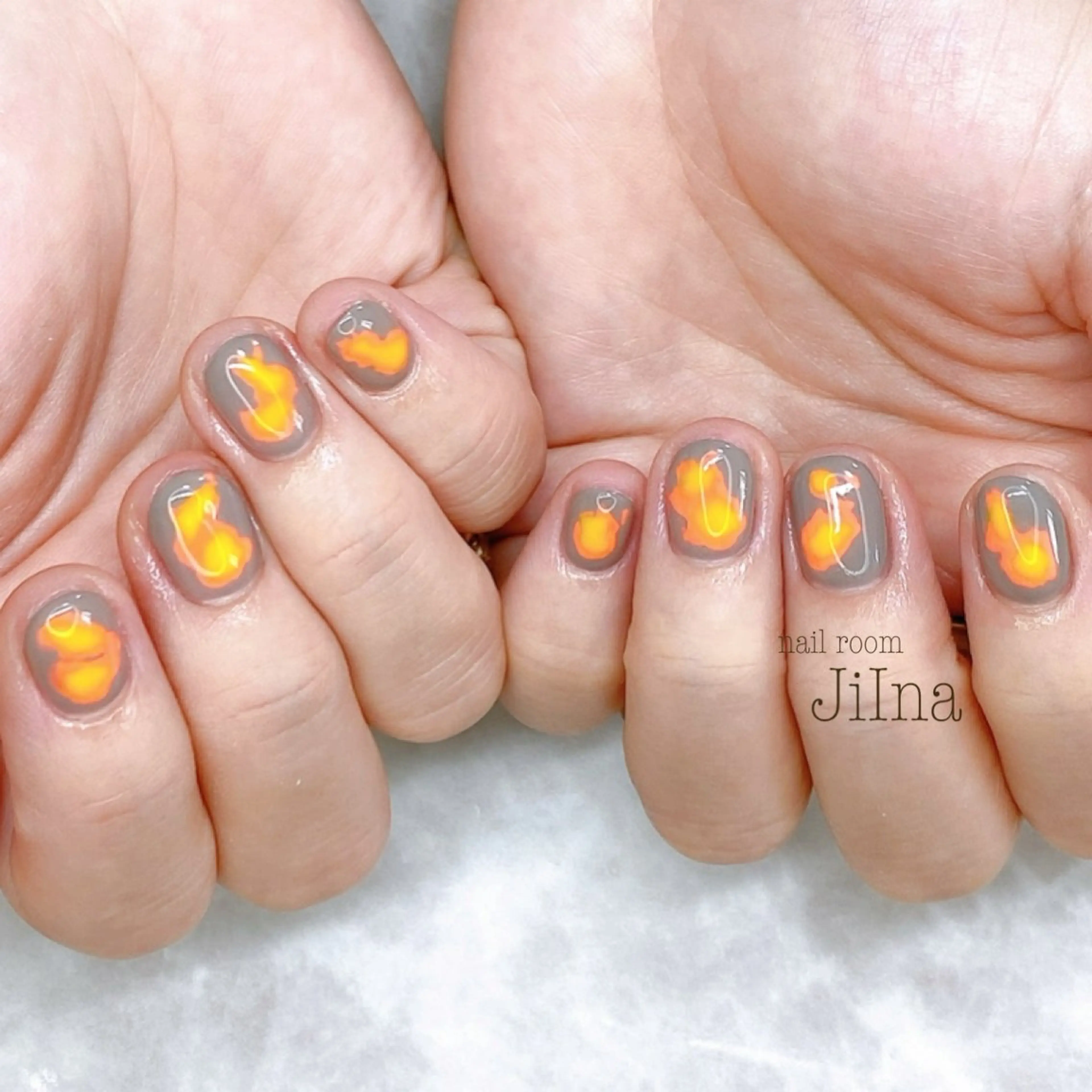 ネイル 持ち込み JiIna nailのネイルデザイン