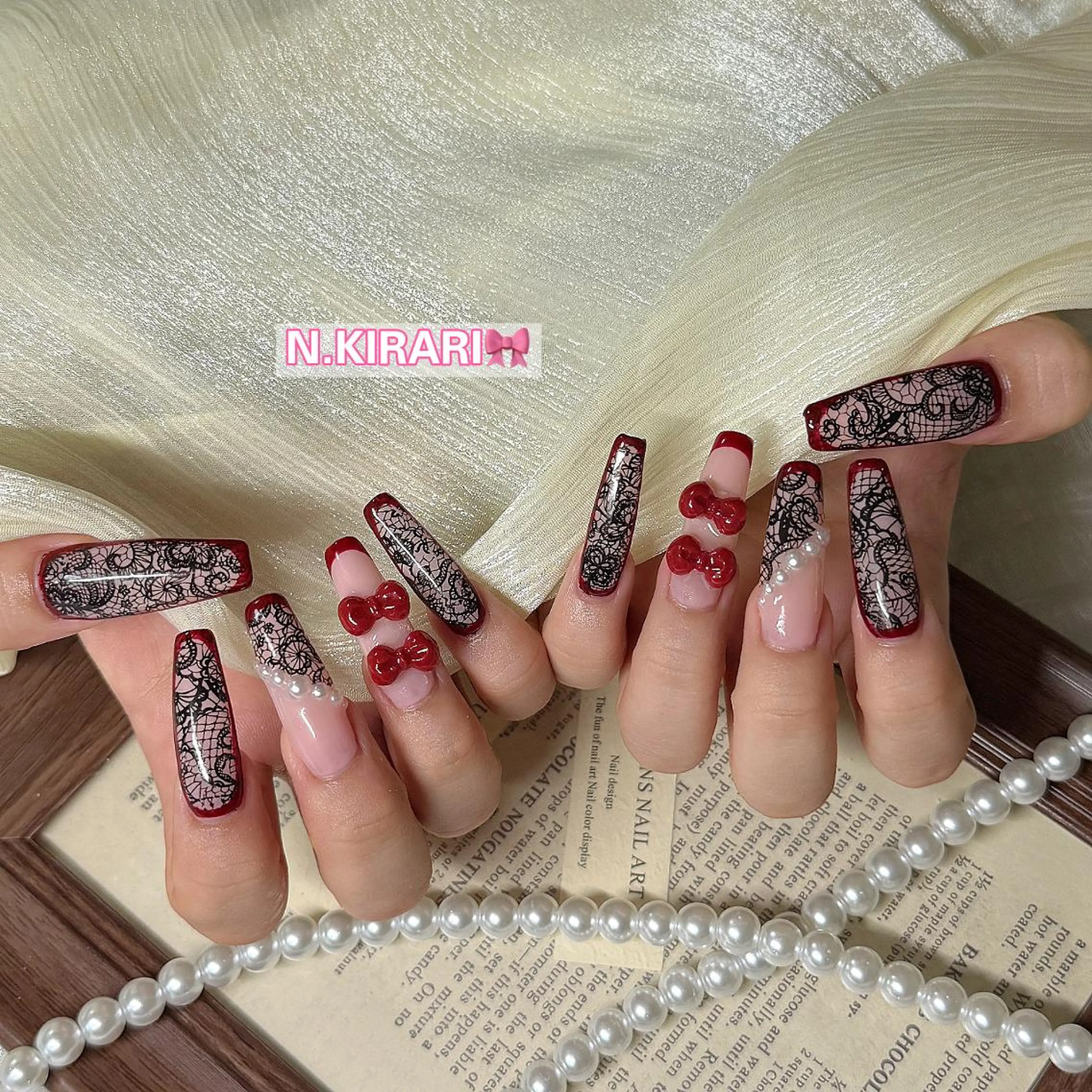 ネイル 🎀 ユズ 🎀のネイルデザイン