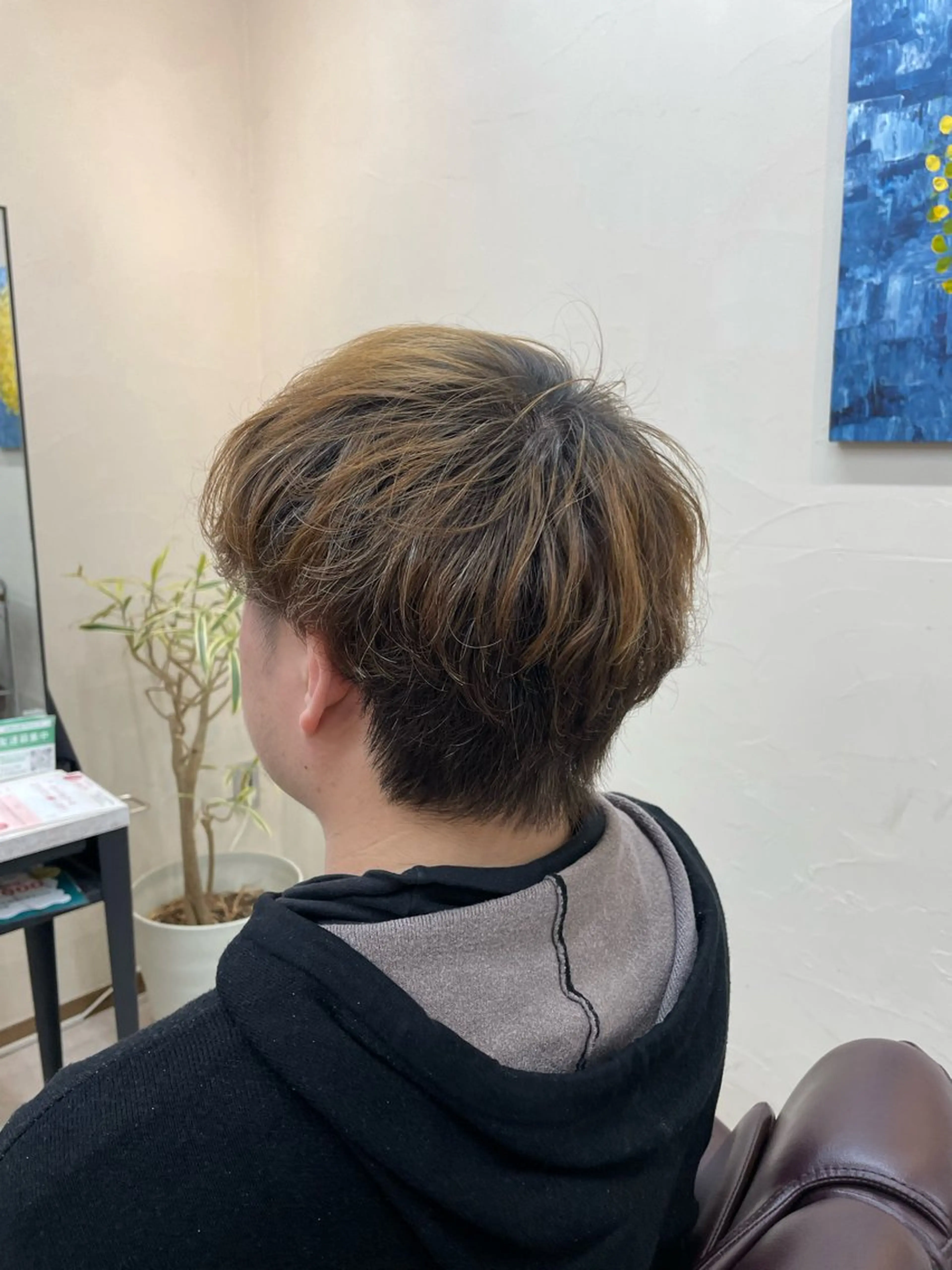 メンズ パーマ I-FLAT 暮石悠菜のヘアスタイル