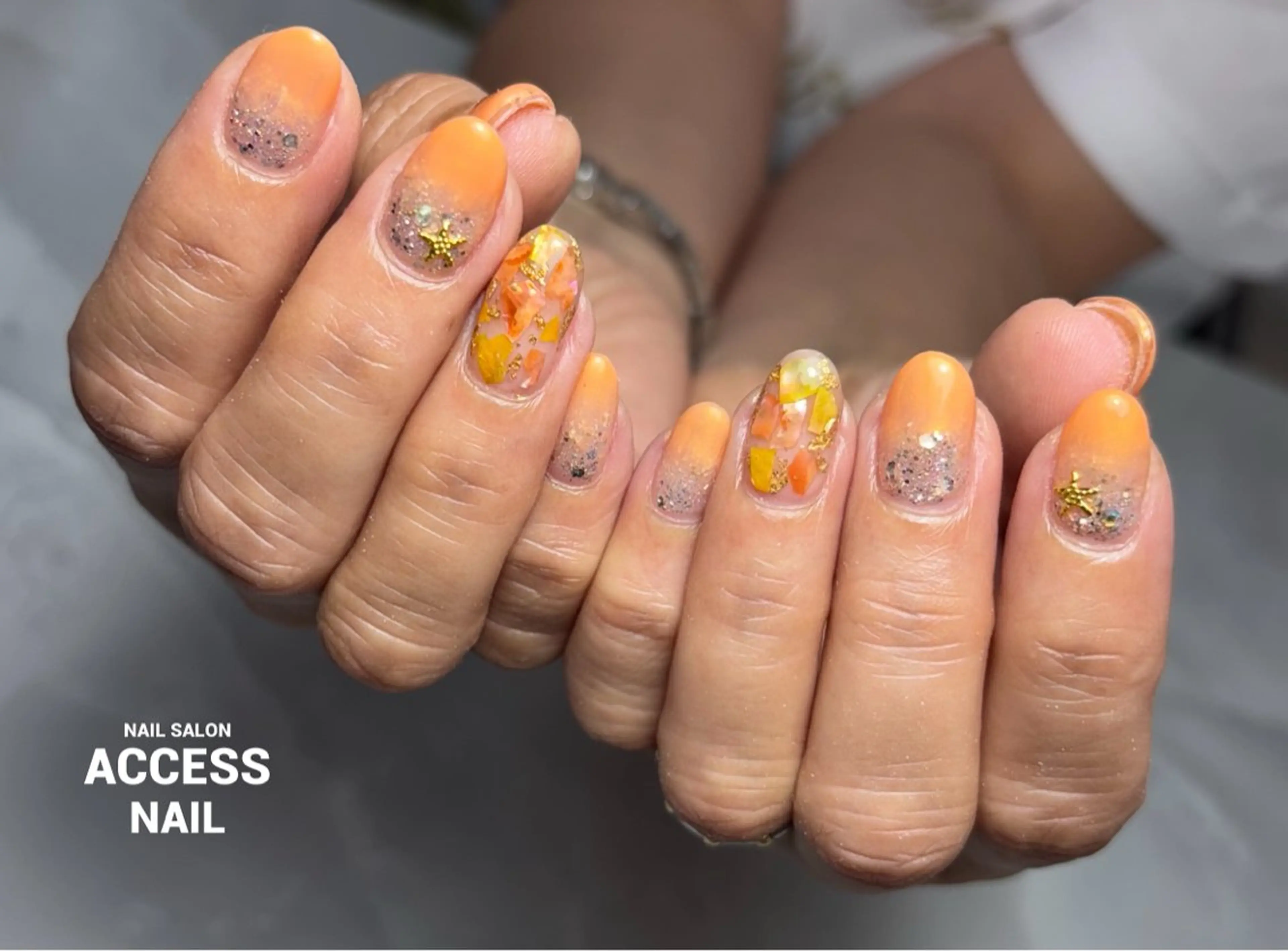 ネイル access nailのネイルデザイン