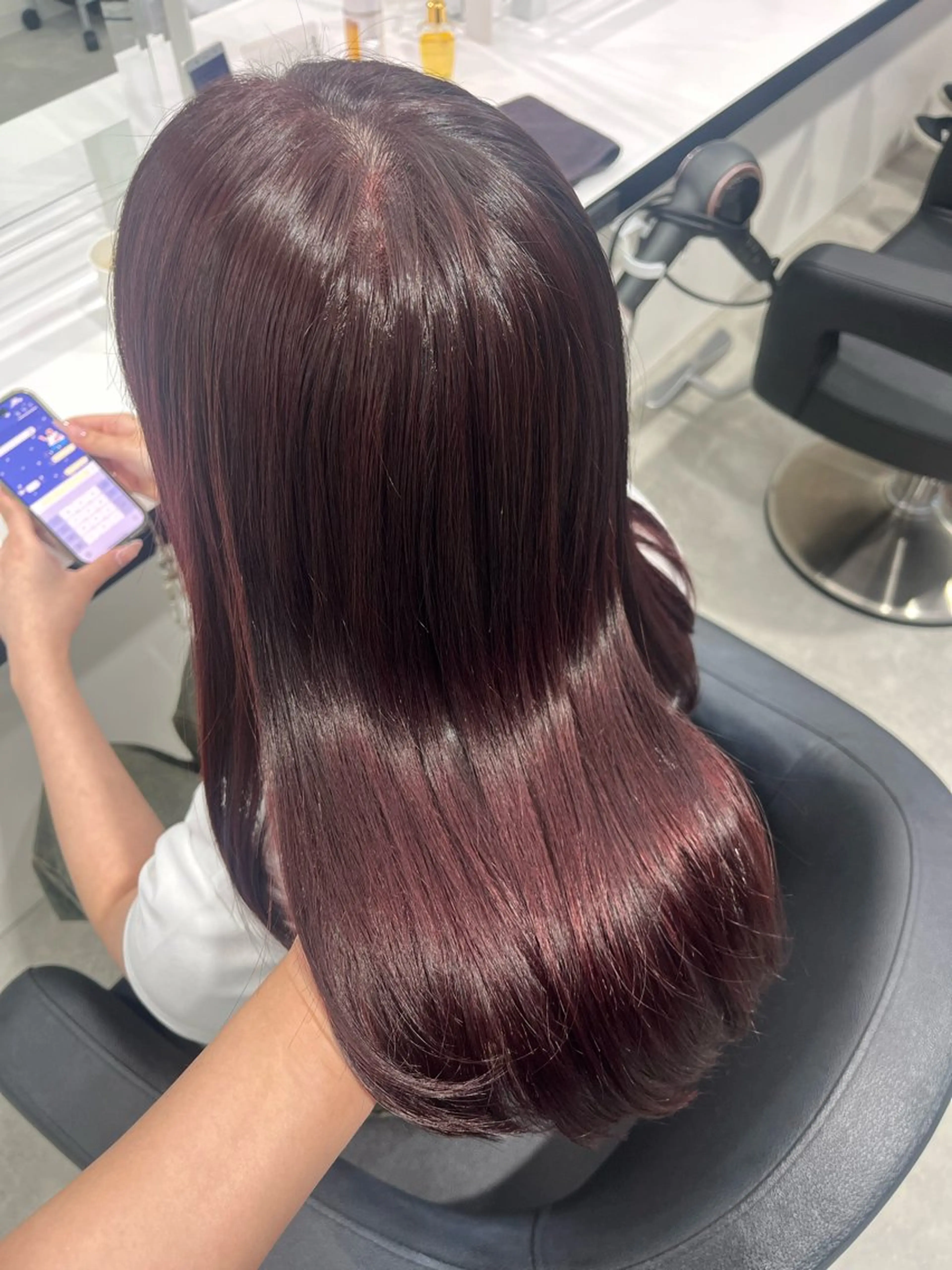 ロング カラー みう/仙台/暖色/ 艶髪/顔周りカット/のヘアスタイル