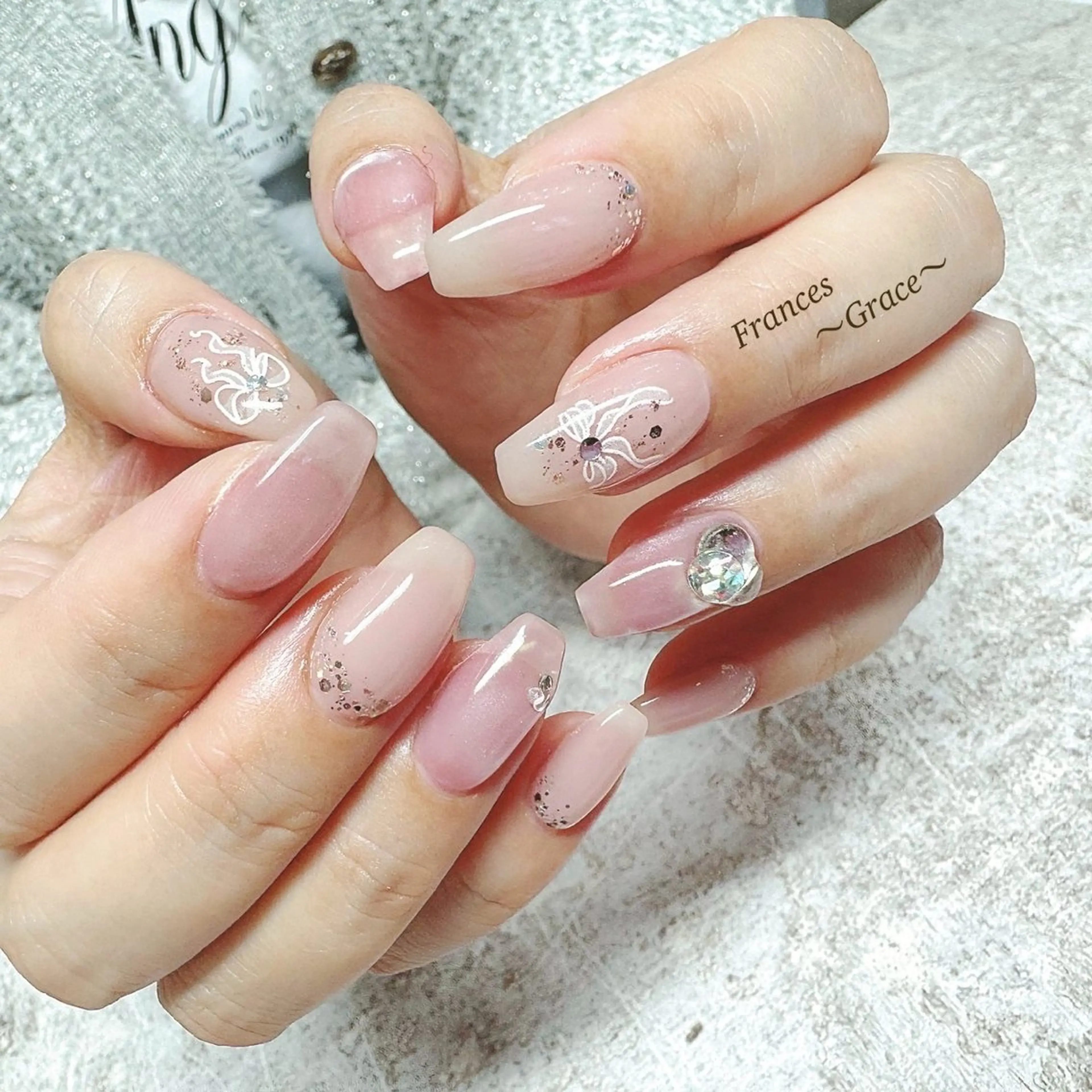 ネイル ハンドネイル Frances〜 Grace〜babaのネイルデザイン
