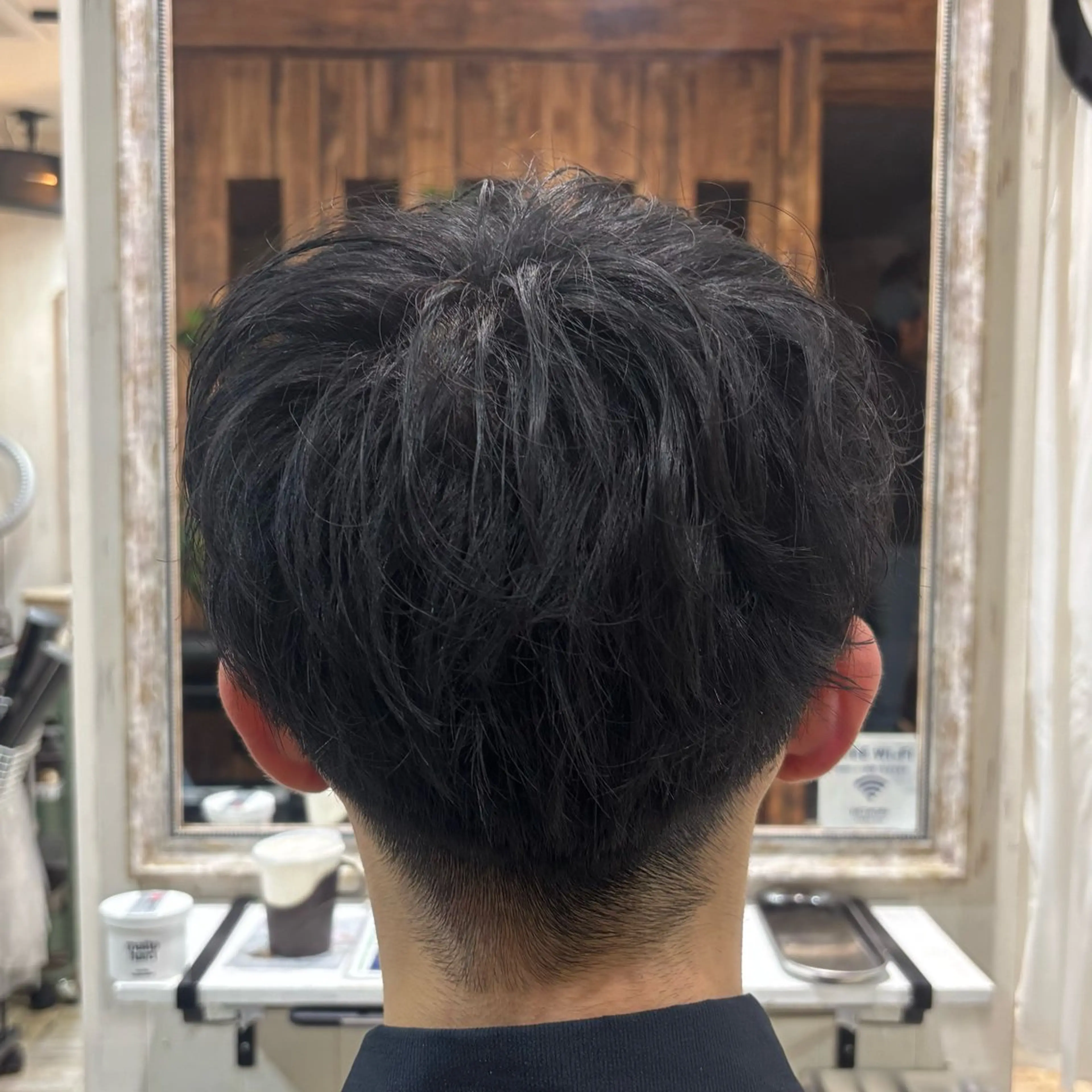 ミディアム メンズ カット 💥桜木町メンズ専門 💥ルキのヘアスタイル