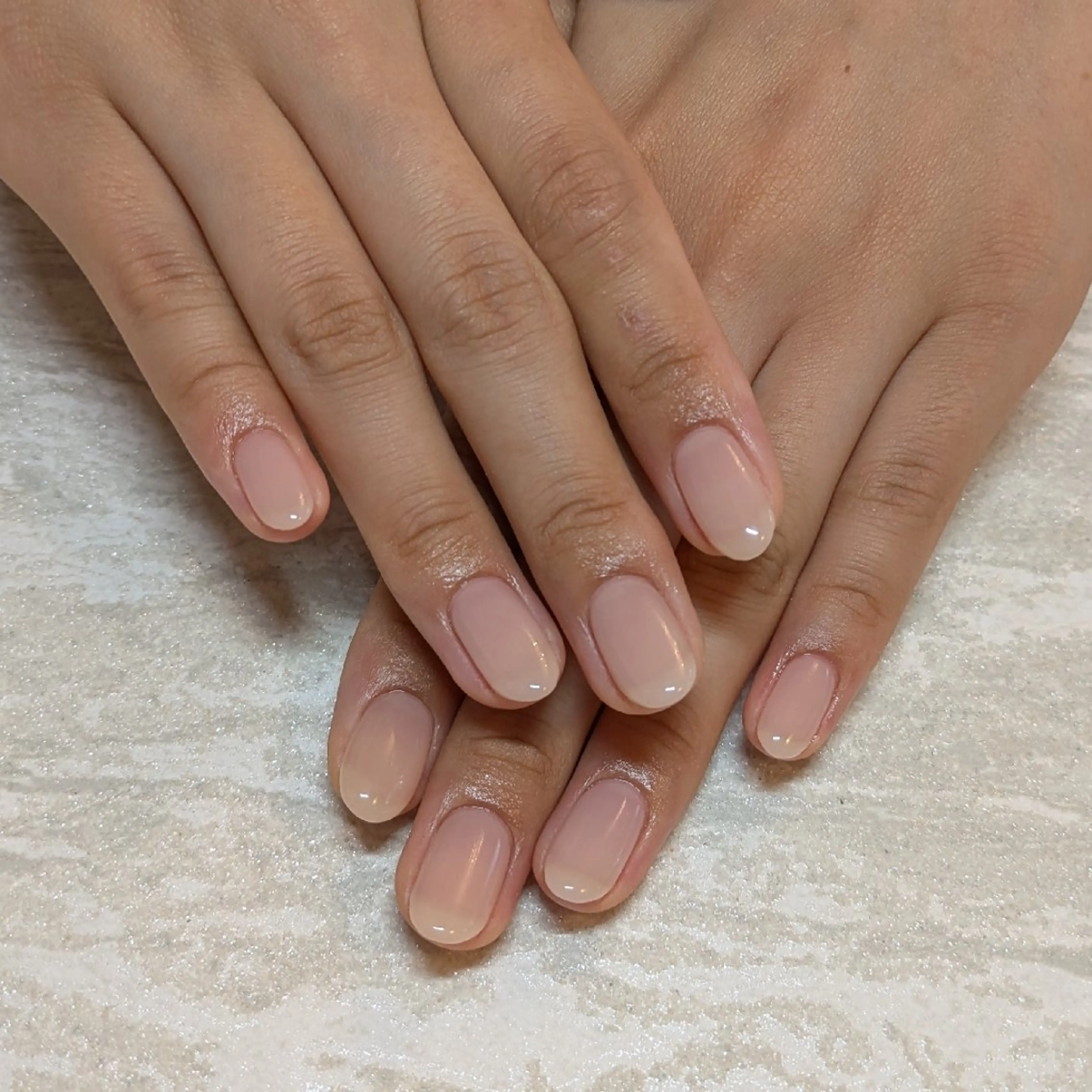 ネイル ワンカラーネイル ジェヌインネイル 河内のネイルデザイン