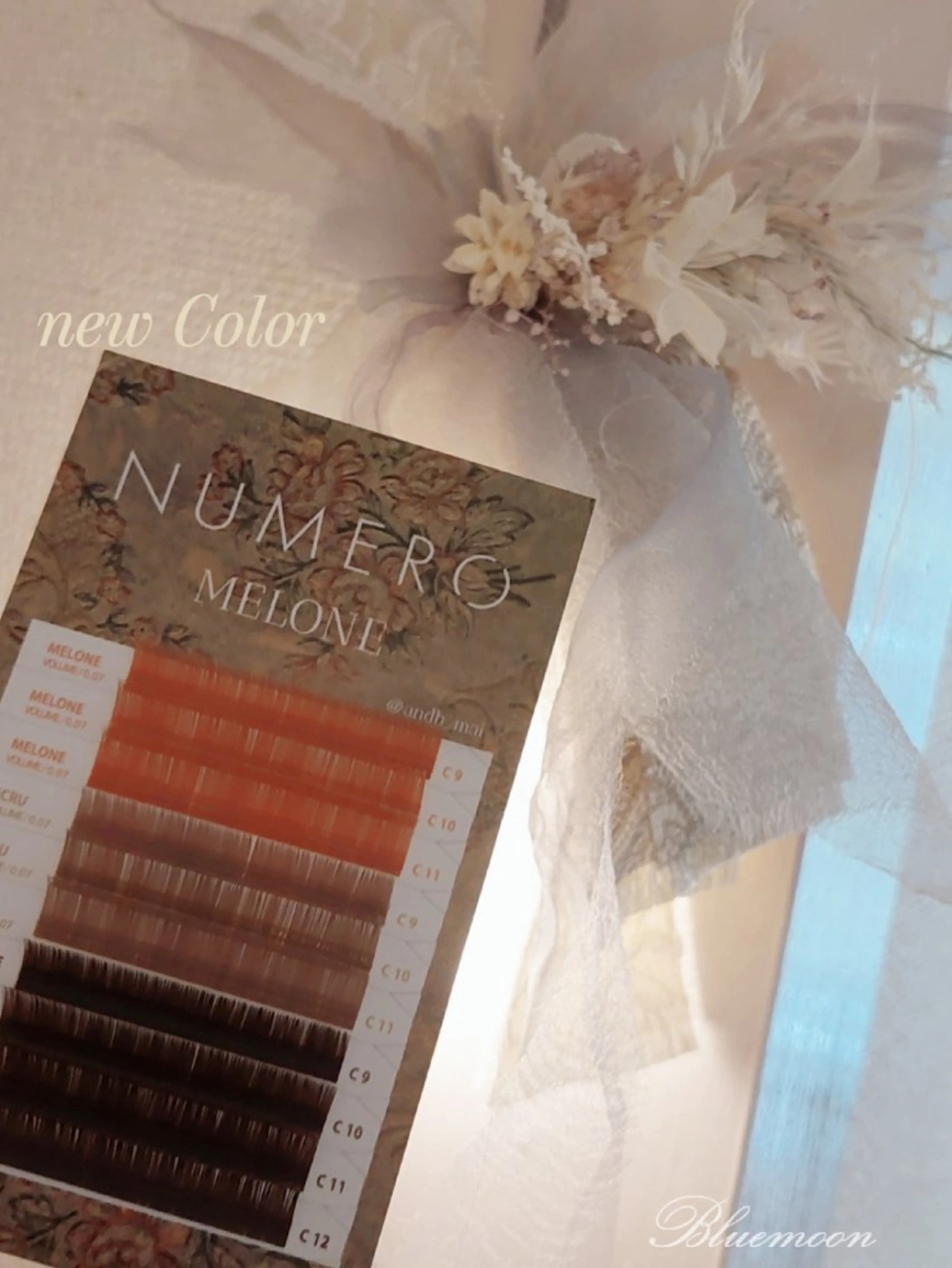 マツエク・マツパ Blue moonのマツエク・マツパデザイン