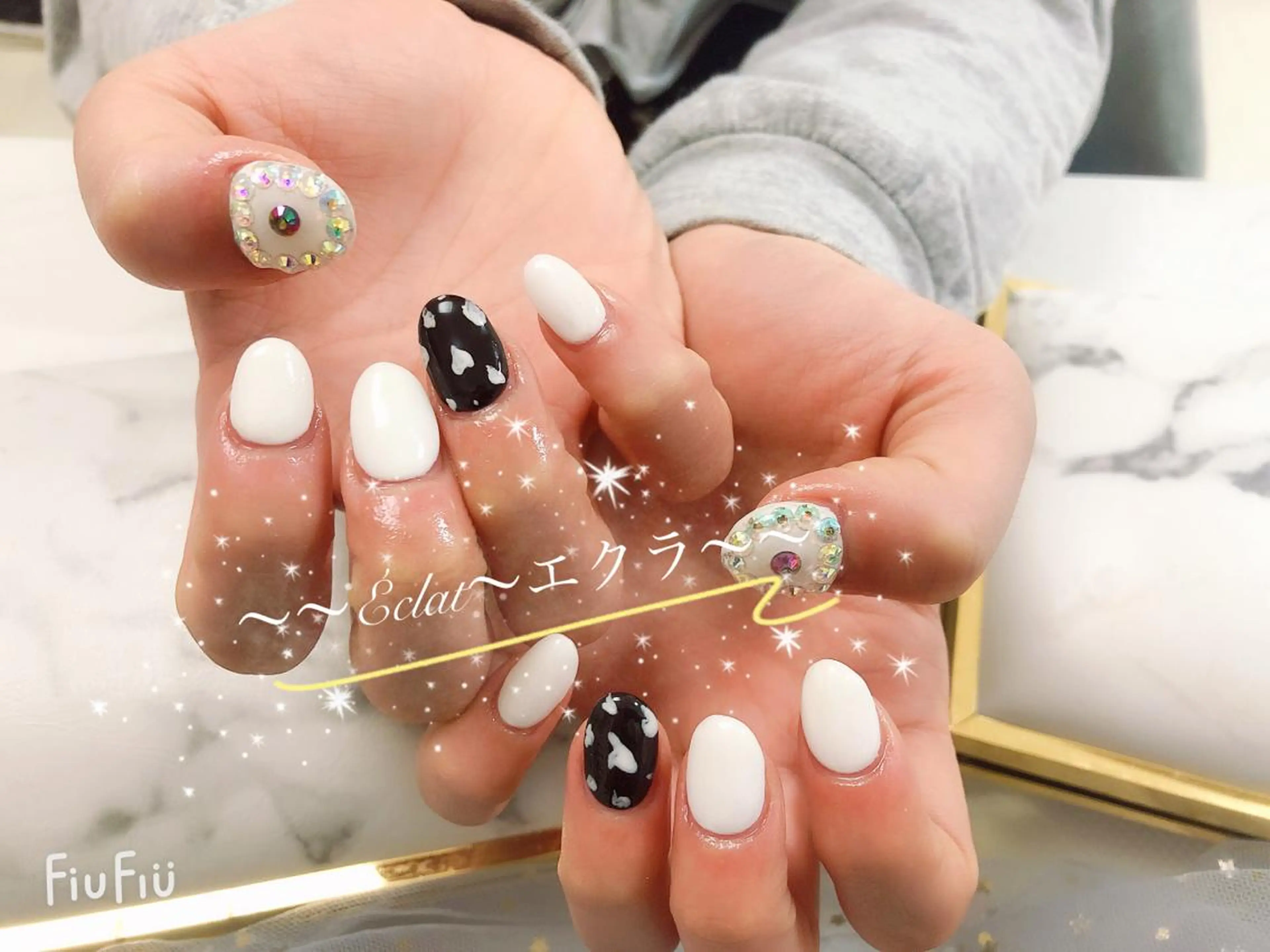 ネイル ネイルサロンエクラ 🫧Shizukaのネイルデザイン