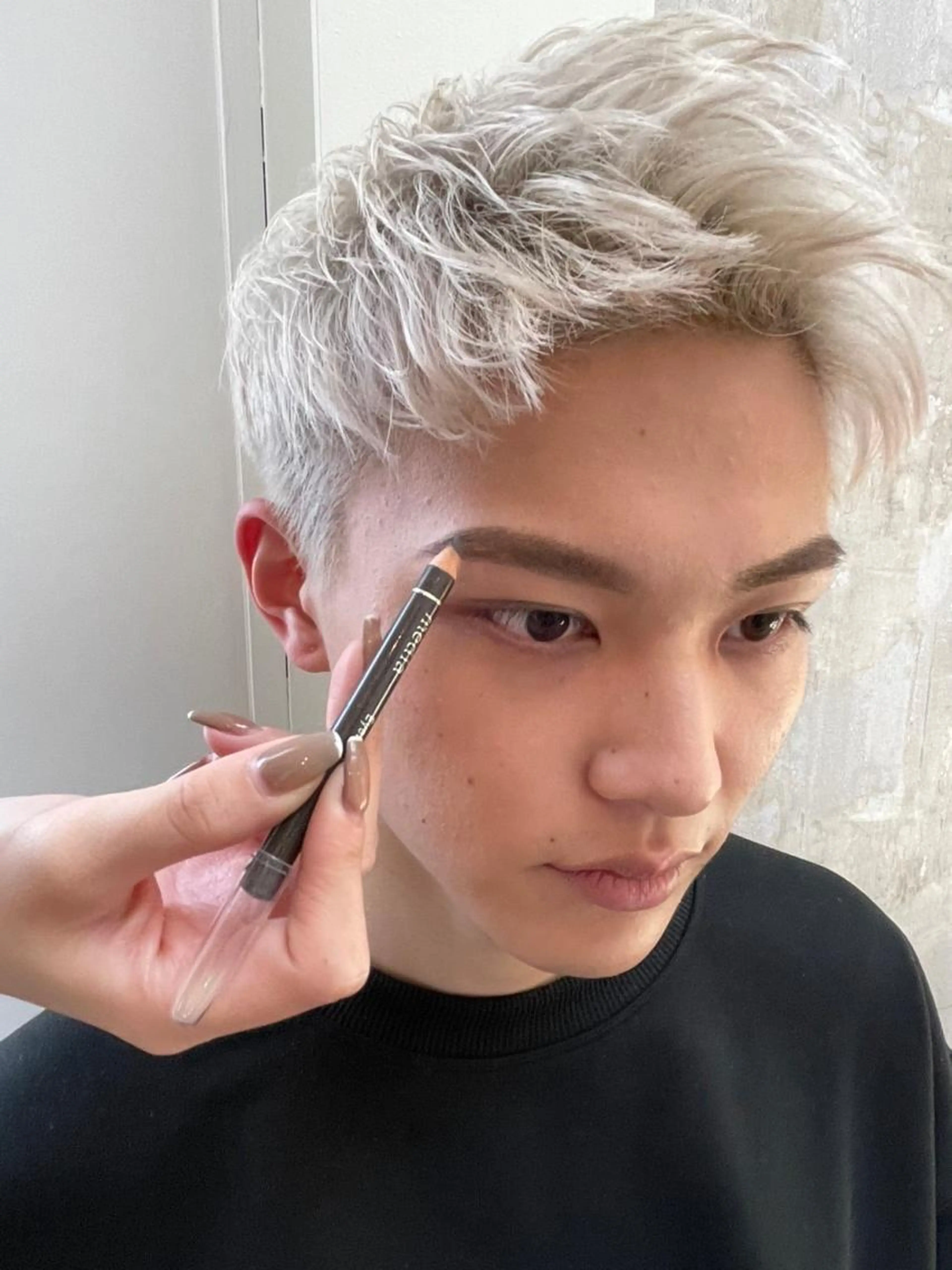 🤍バレンタインキャンペーン🖤メンズアイブロウWAX Waxシート使用💌の写真