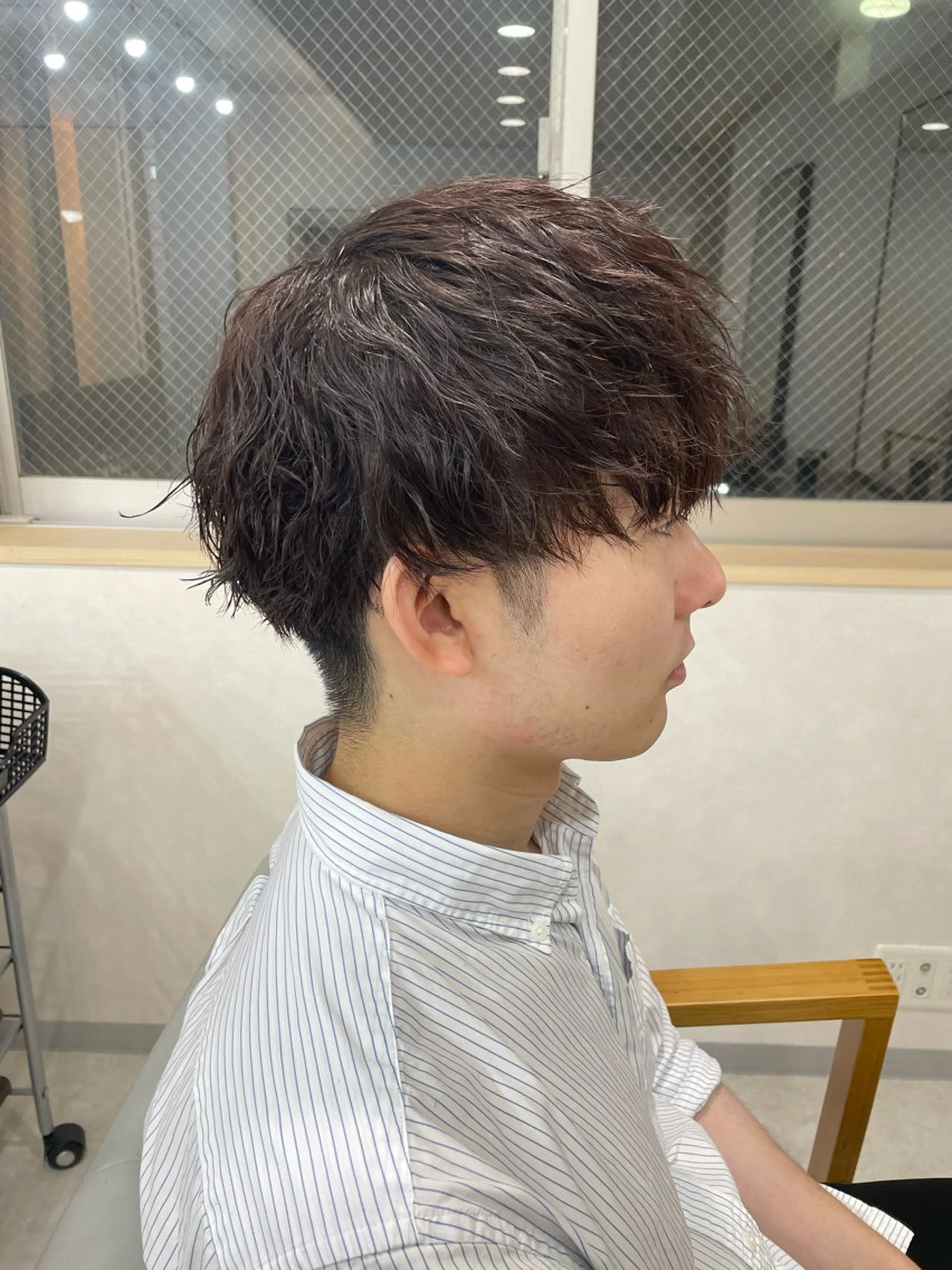 パーマ メンズ マッシュ メンズパーマ ツイストスパイラルパーマ スパイラルパーマ RITSUKI横浜 メンズ特化😎のヘアスタイル
