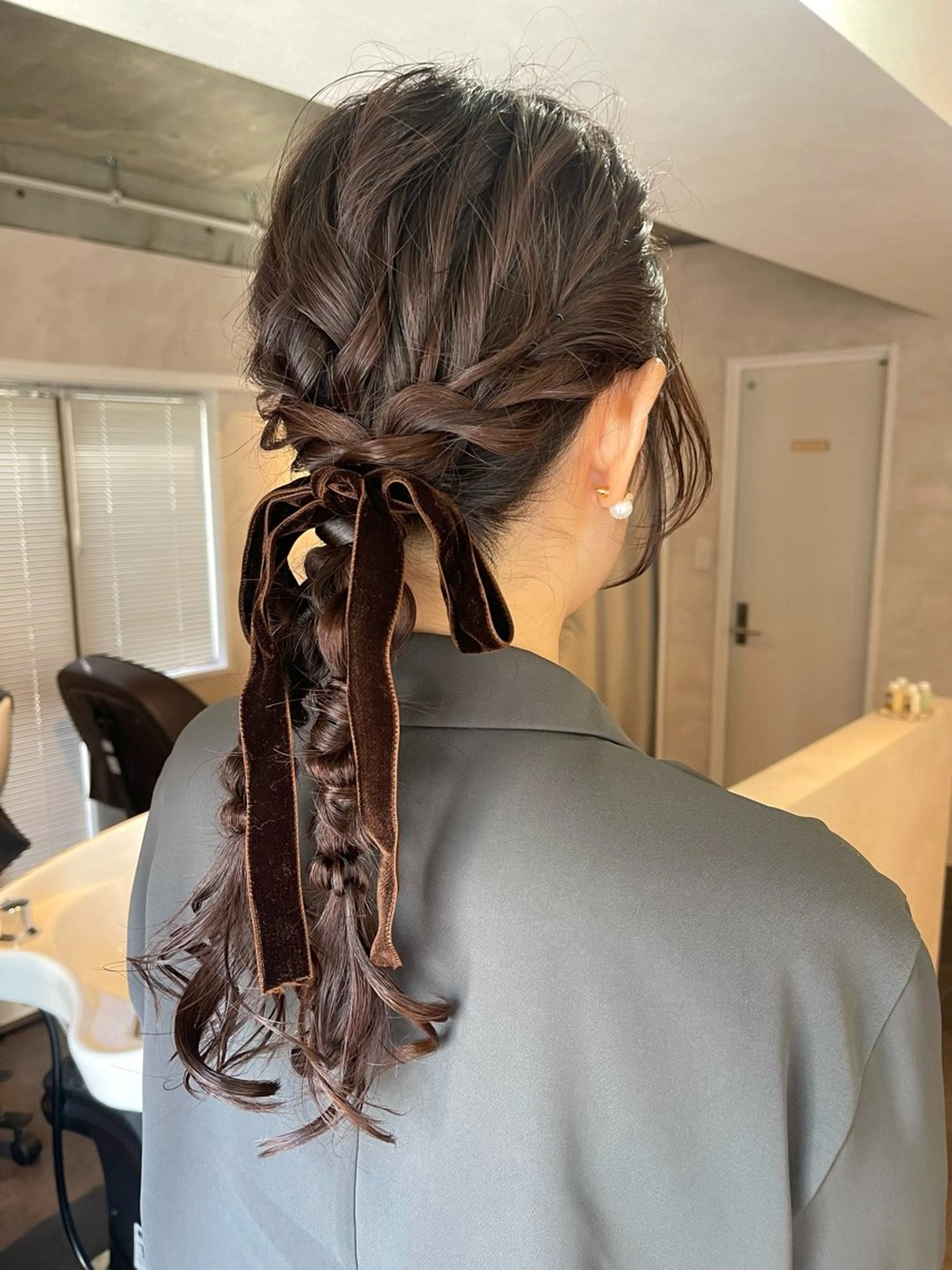 ヘアアレンジ ヘアセット カチモリ/タイト渋谷 アレンジyuinaのヘアスタイル