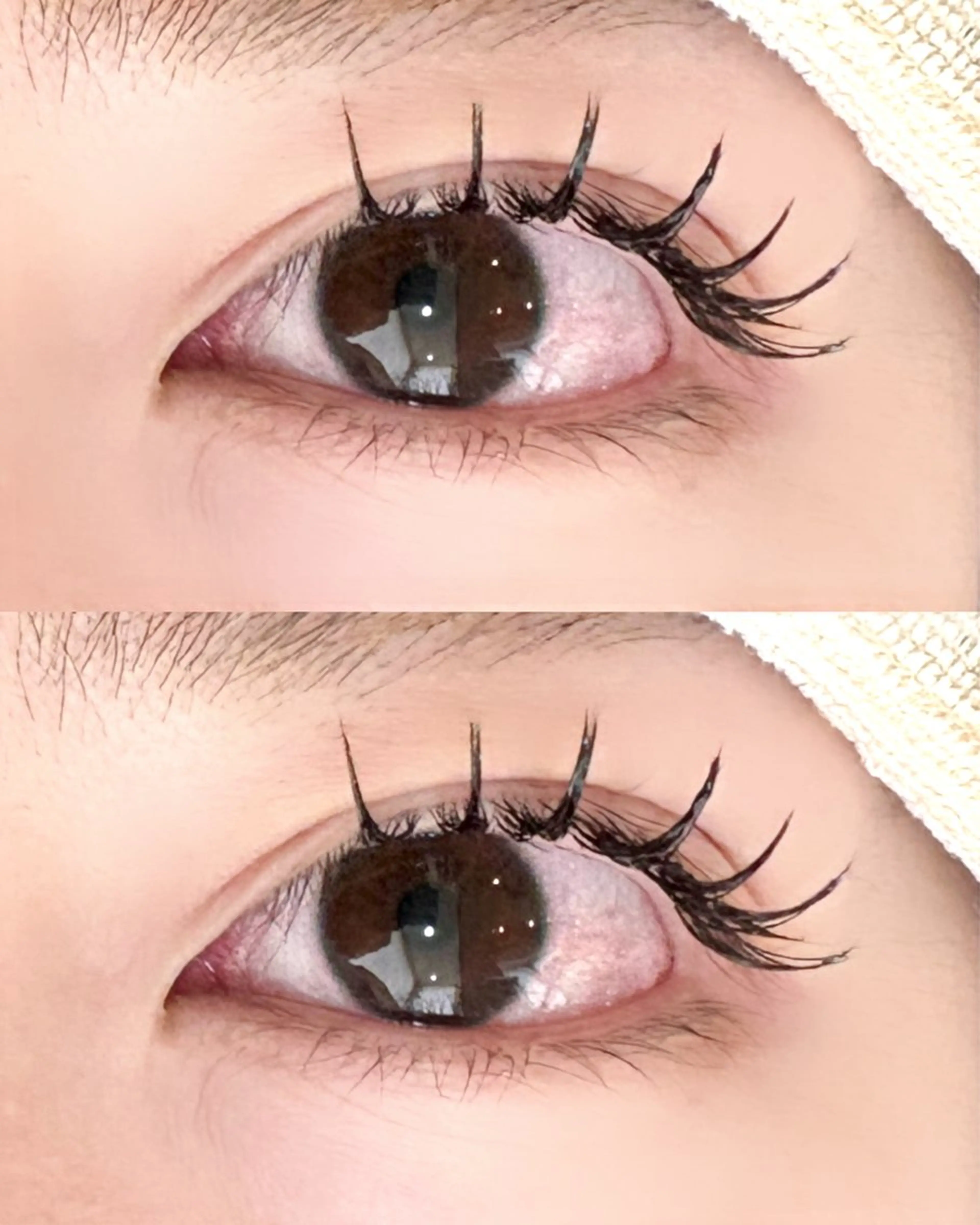 マツエク・マツパ フラットラッシュ 佐野 心結のマツエク・マツパデザイン