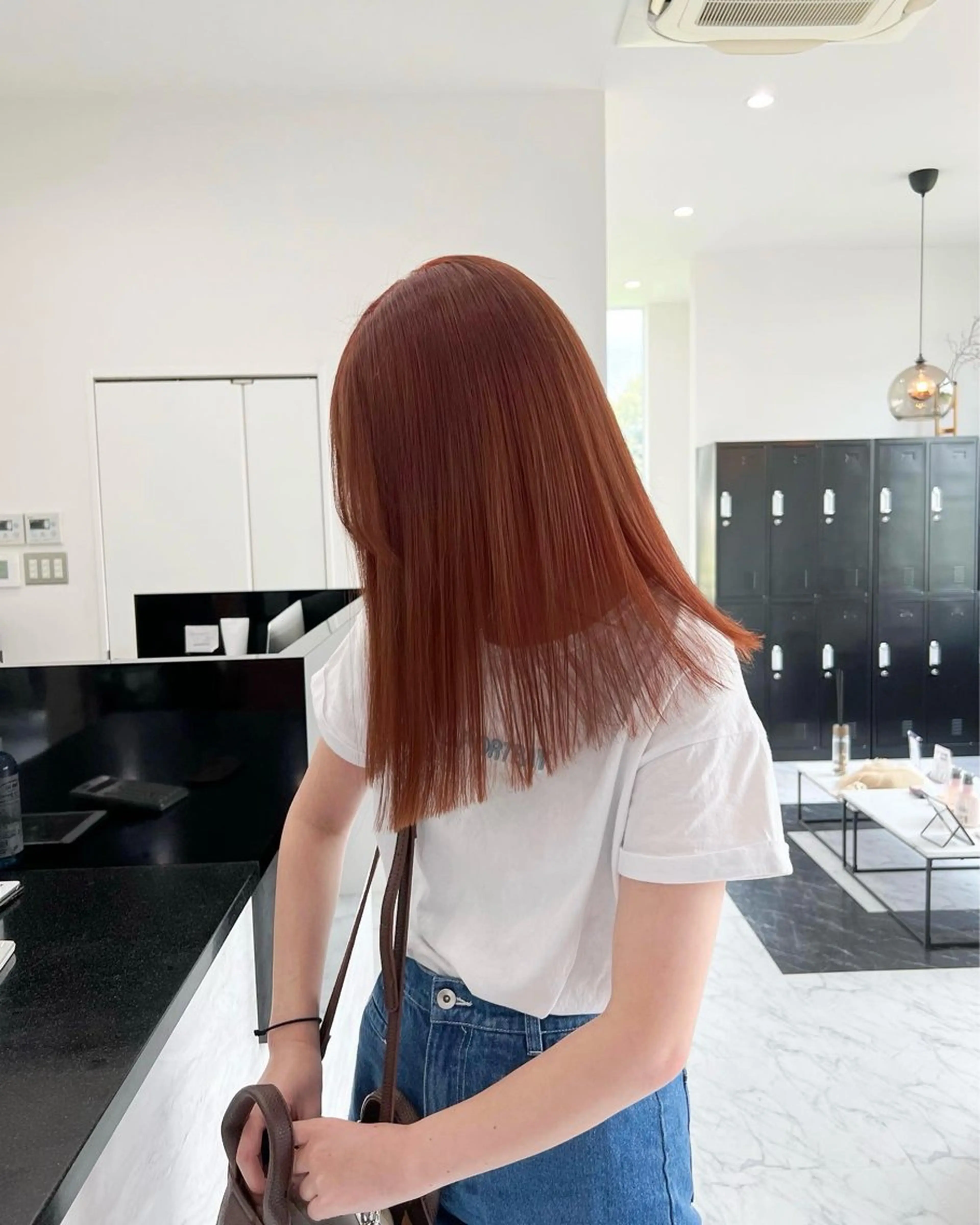 セミロング カット ヘアカラー トリートメント MAYU / Raf.のヘアスタイル