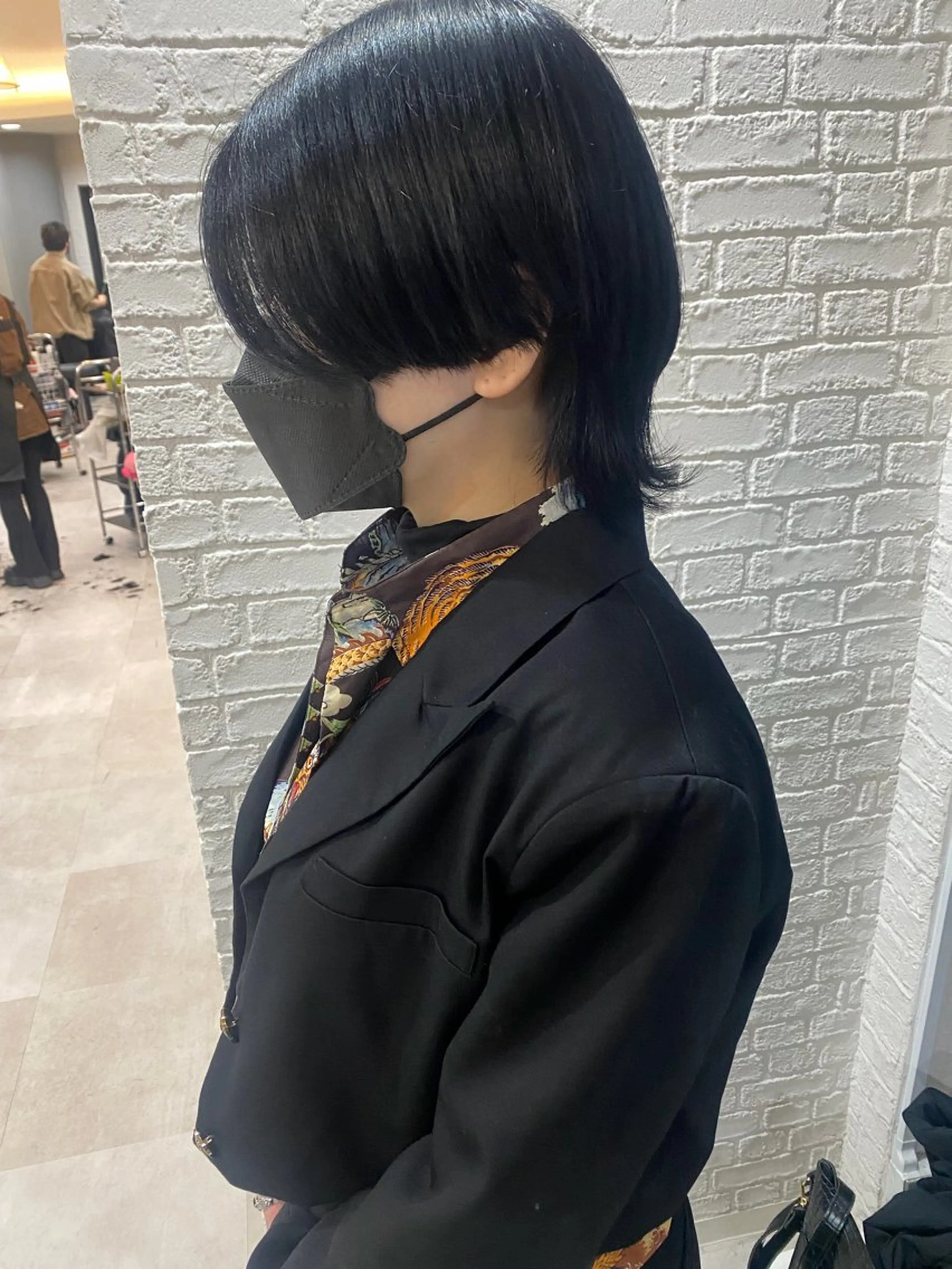 ミディアム カット ヘアカラー FUJII MARINのヘアスタイル