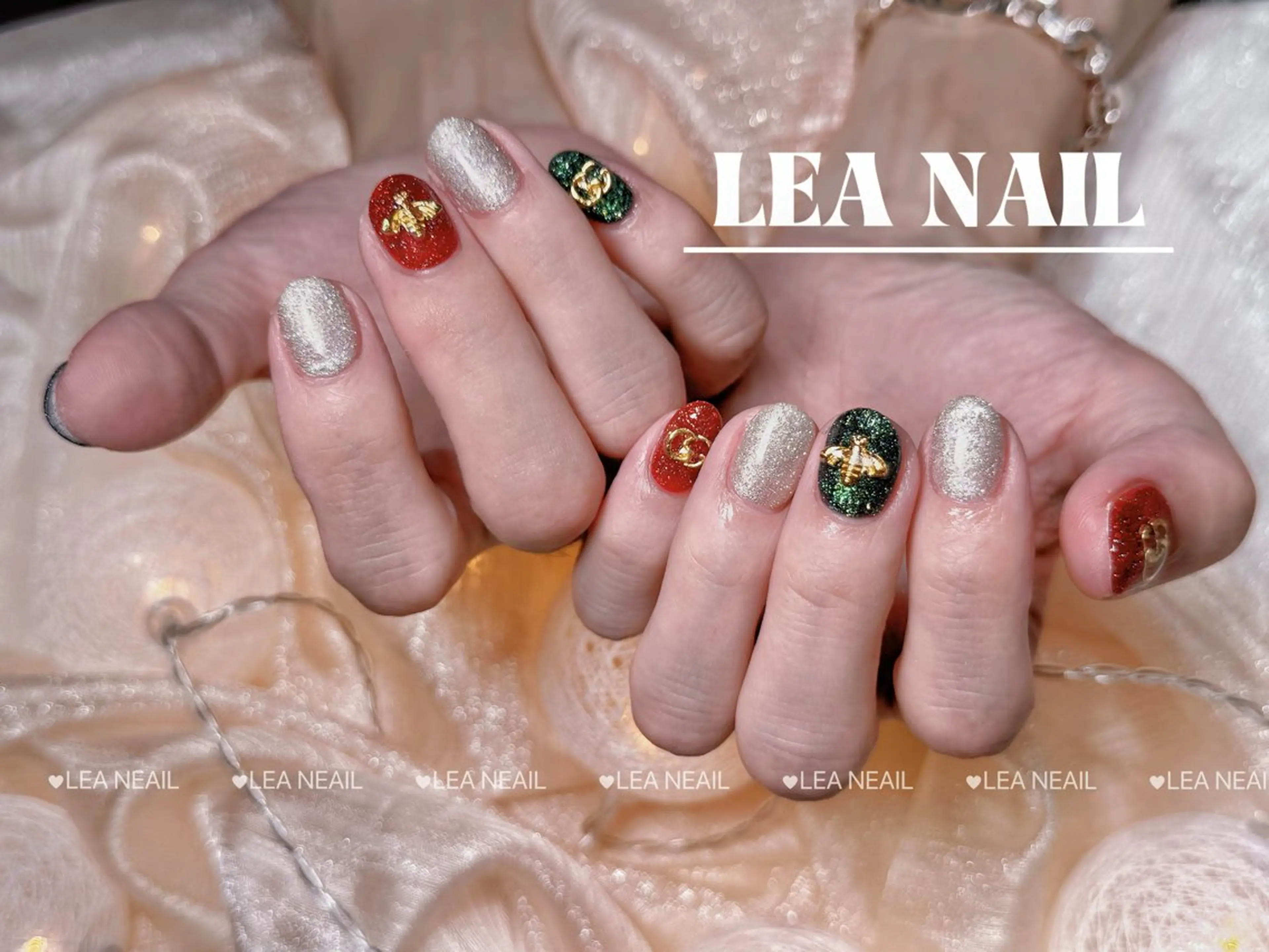 ネイル フラッシュネイル Luxe Nail Salonのネイルデザイン