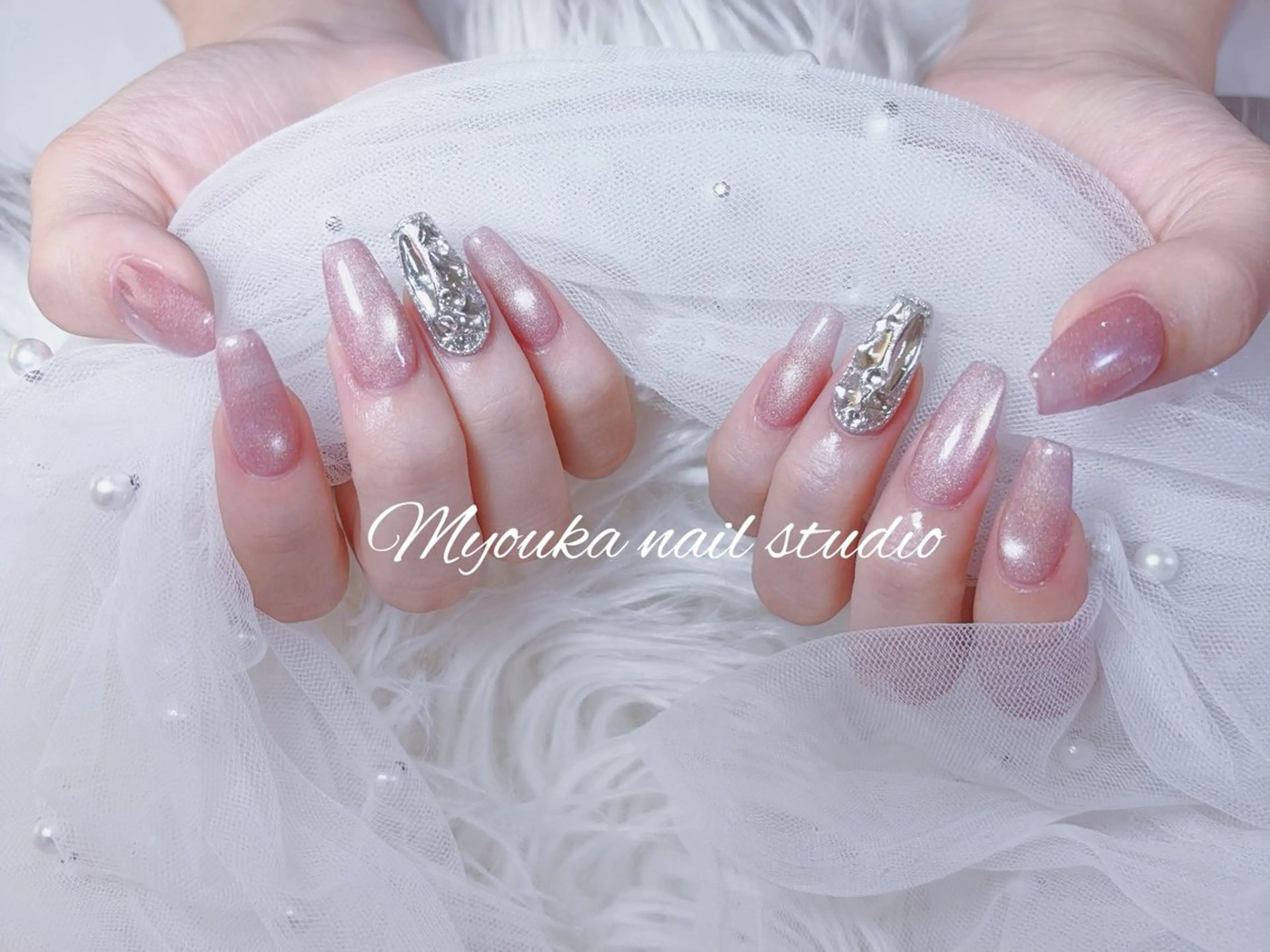 （初回ソフトジェルオフ無料）ブルブルマグネット＋パーツ2本or埋め尽くし2本¥7680 →¥6480の写真