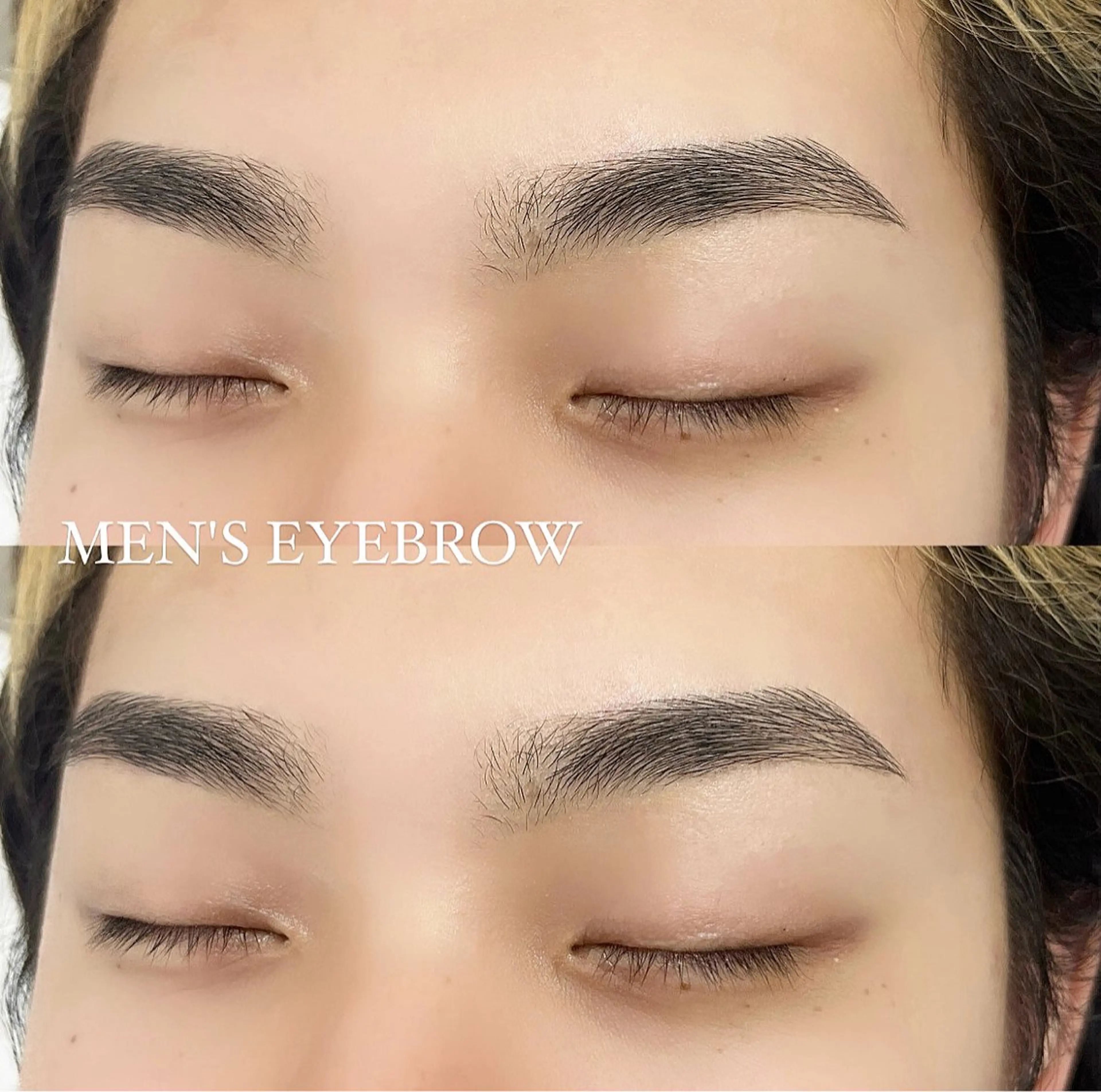 メンズ アイブロウ unefleur HANAのマツエク・マツパデザイン