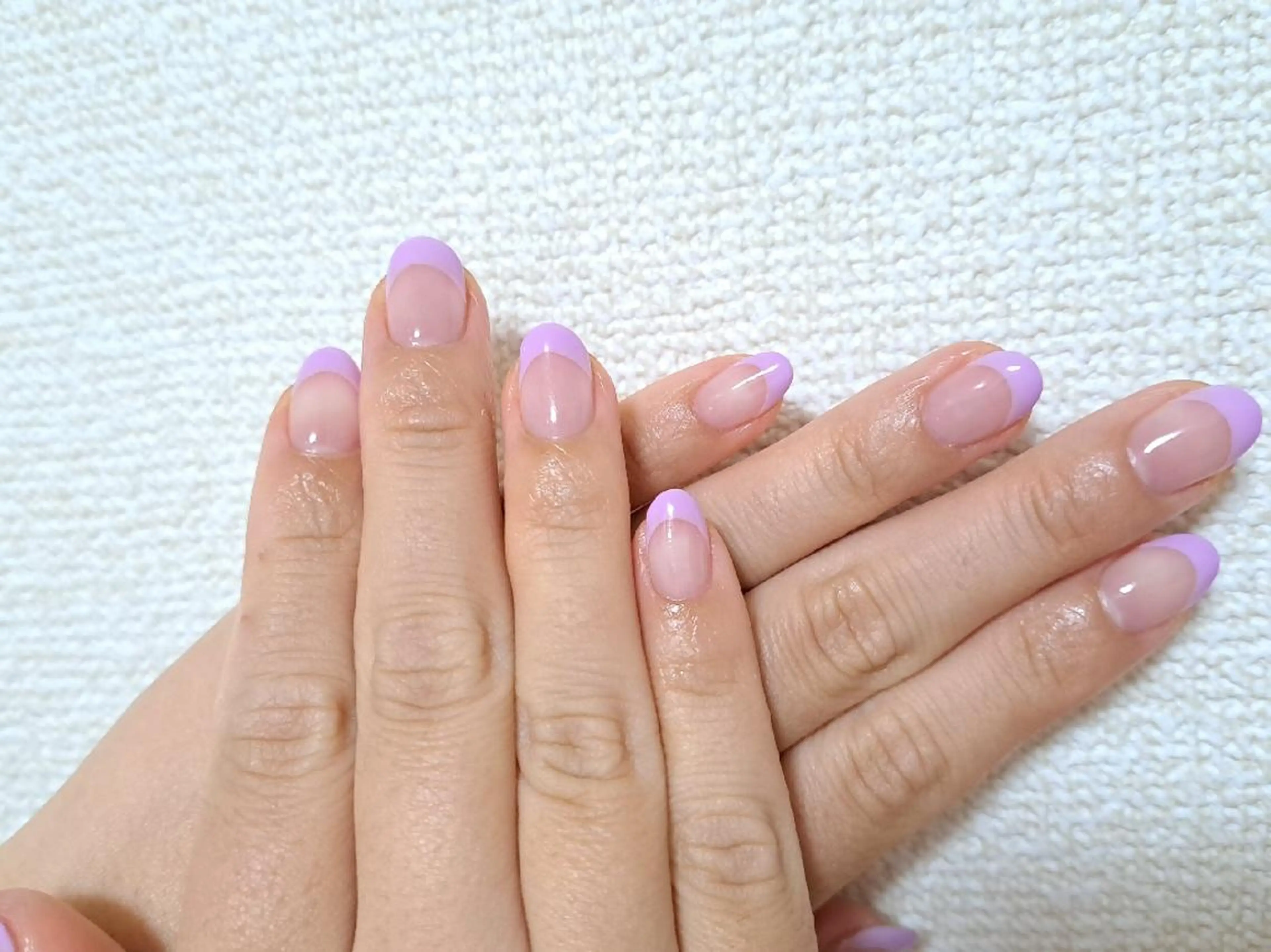 ネイル パステルネイル ピンク ハンドネイル フットネイル Lupinus ルピナスのネイルデザイン