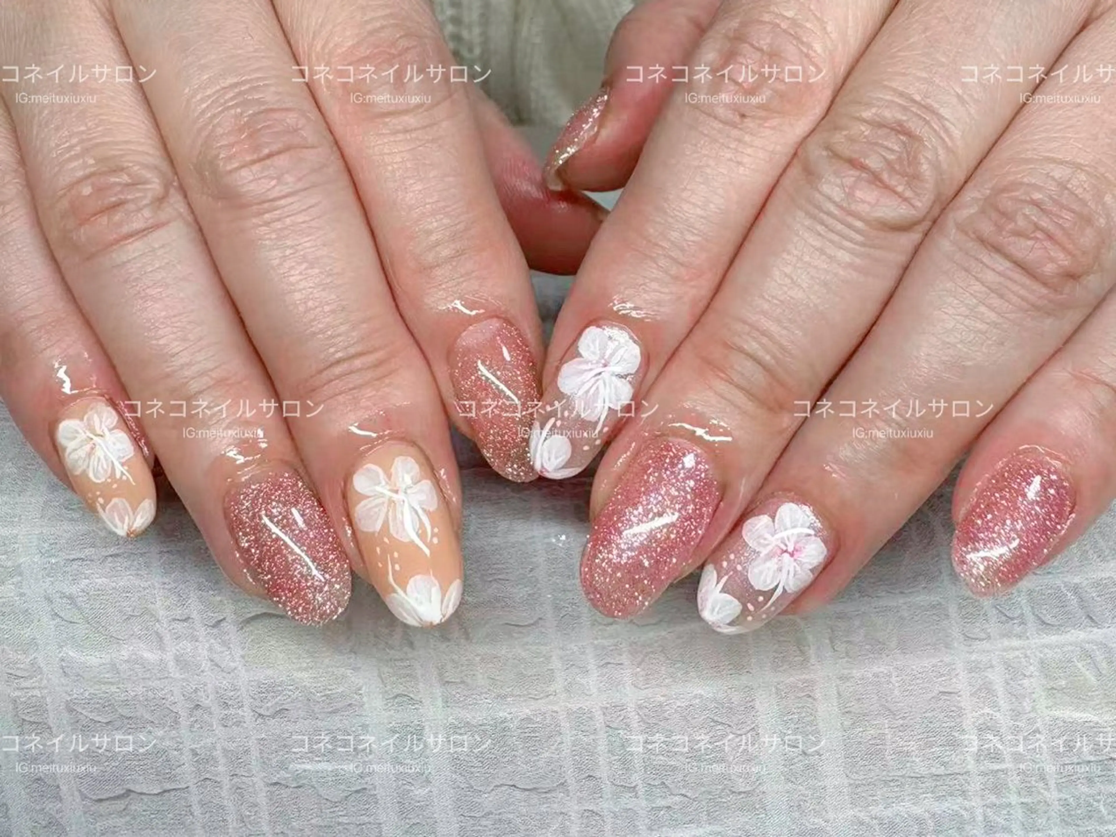 ネイル ハンドネイル コネコ ネイルサロンのネイルデザイン