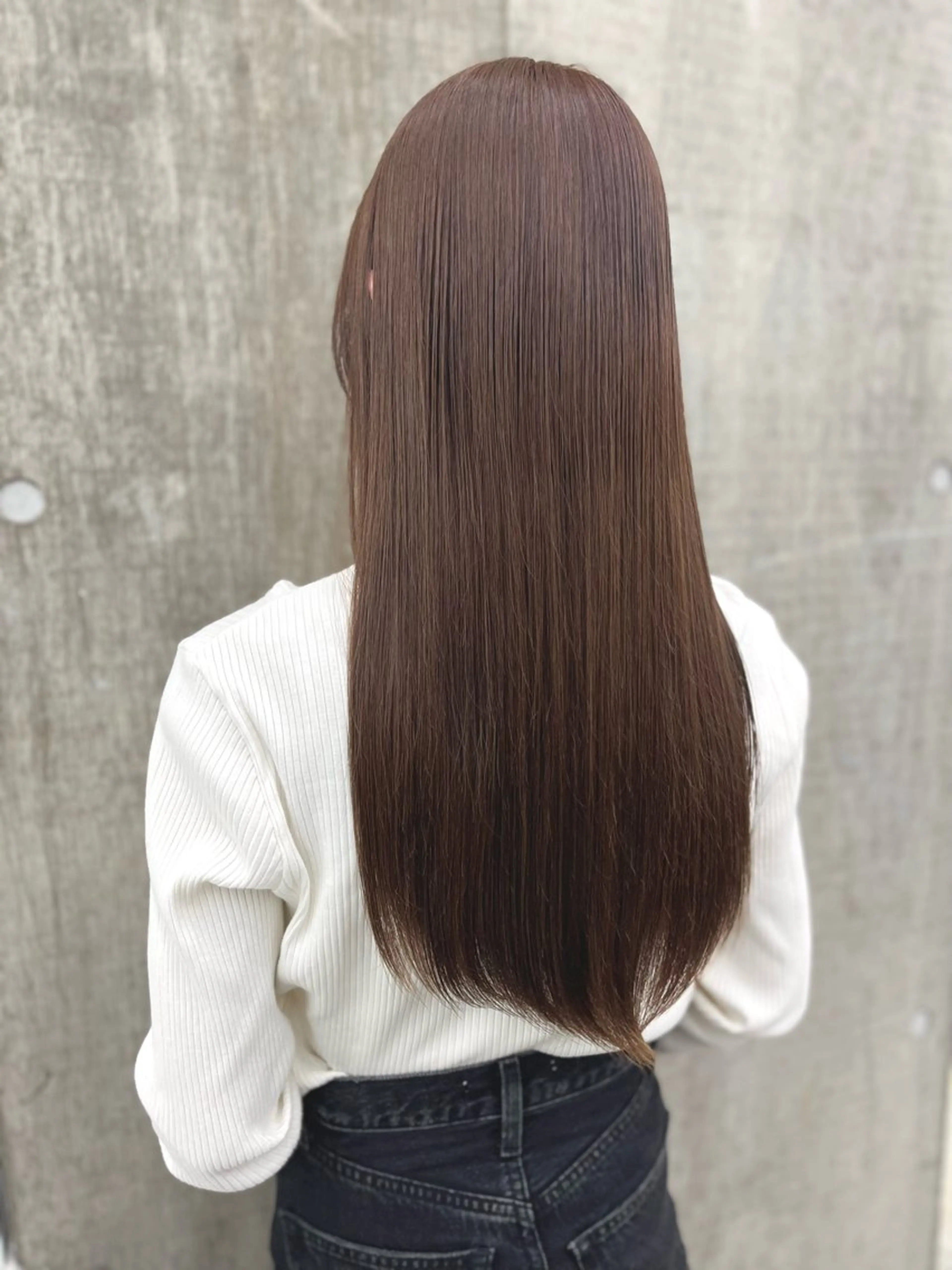 ロング 髪質改善 ロング トリートメント カット ヘアカラー トリートメント ヘッドスパ ヘアセット kotona 🤍miuraのヘアスタイル