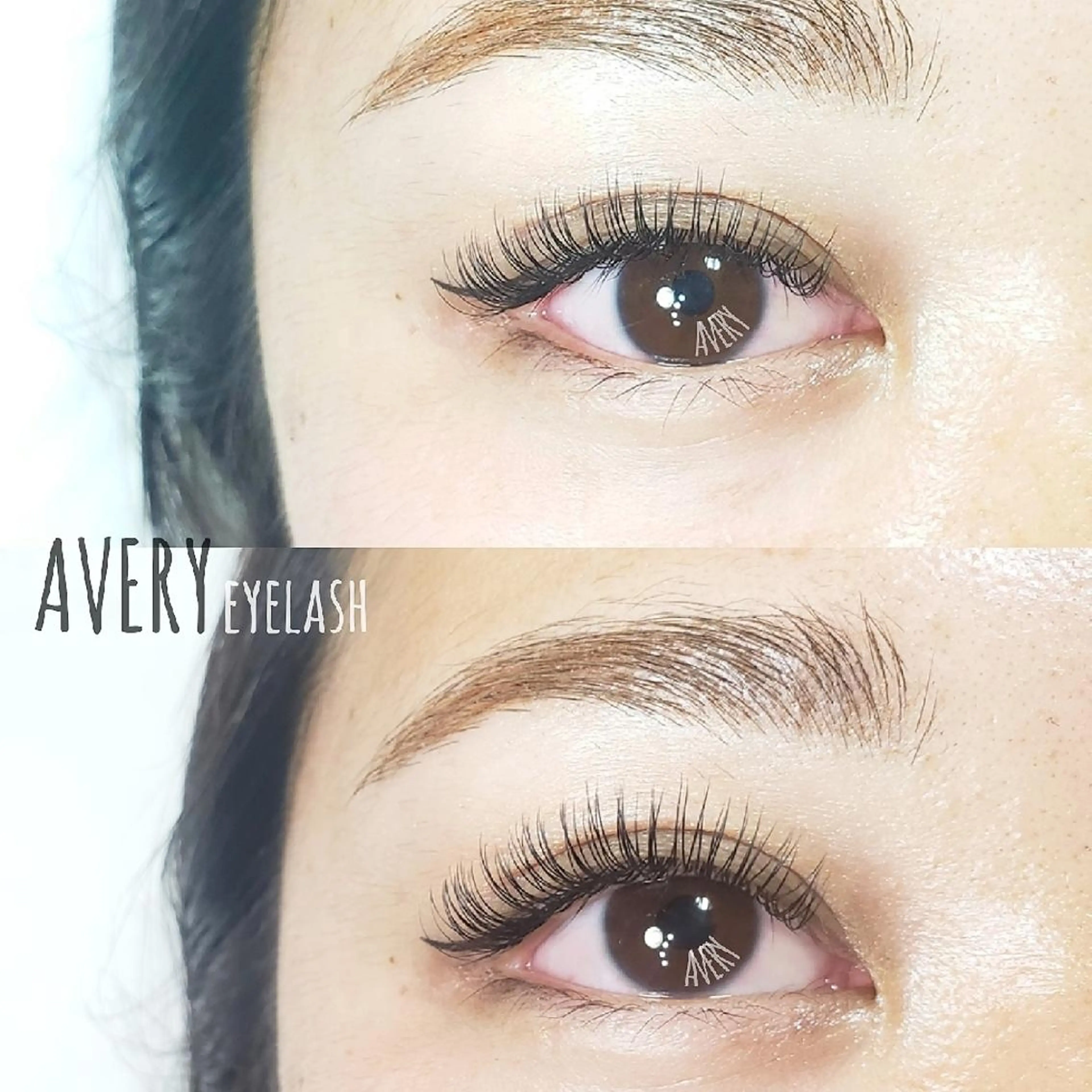 マツエク・マツパ フラットラッシュ Eyelash salon AVERY所属・四条烏丸  AVERYのマツエク・マツパデザイン