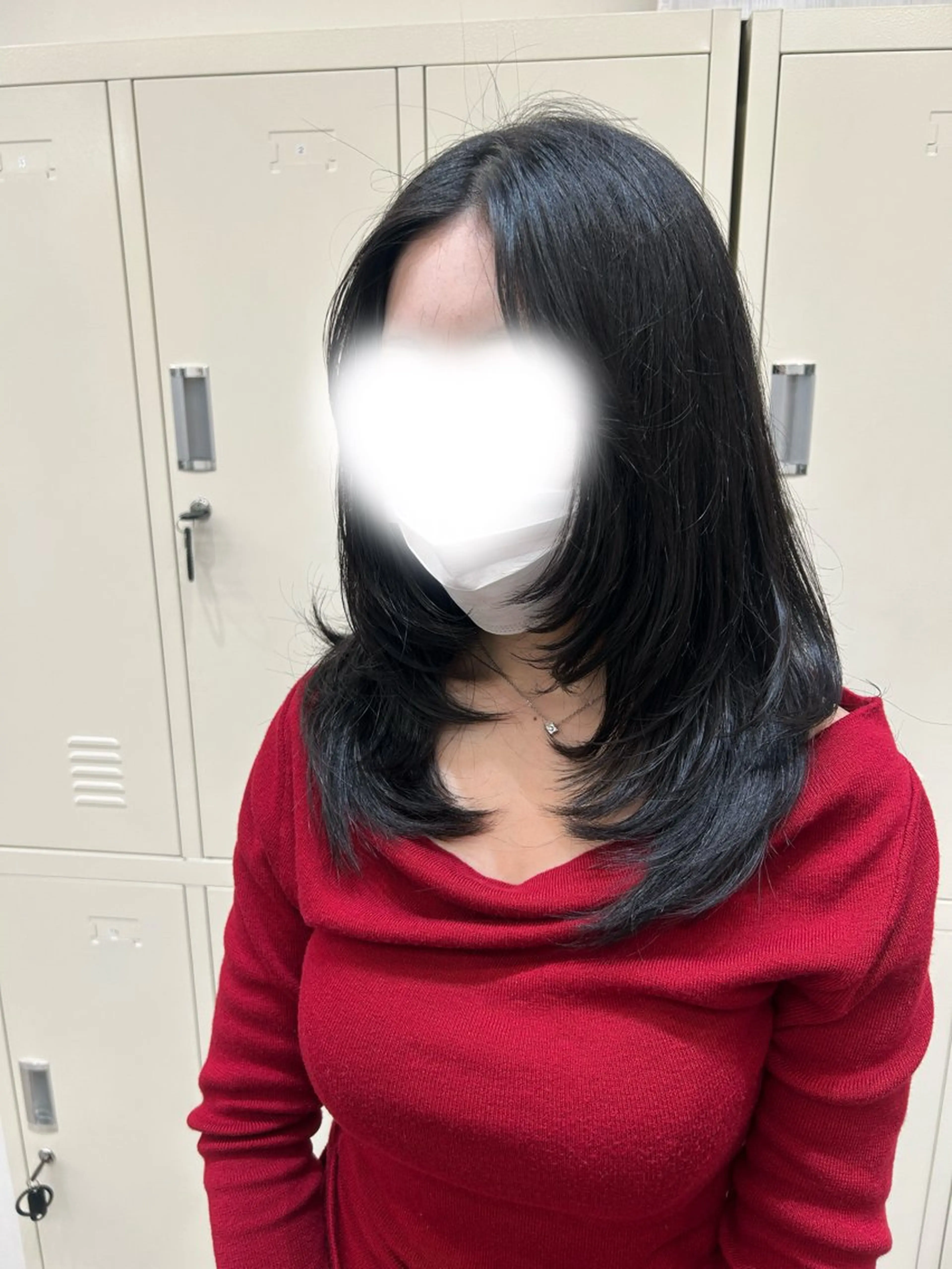 ミディアム ハイレイヤー レイヤーカット カット カット¥1100 ✂️MIUのヘアスタイル