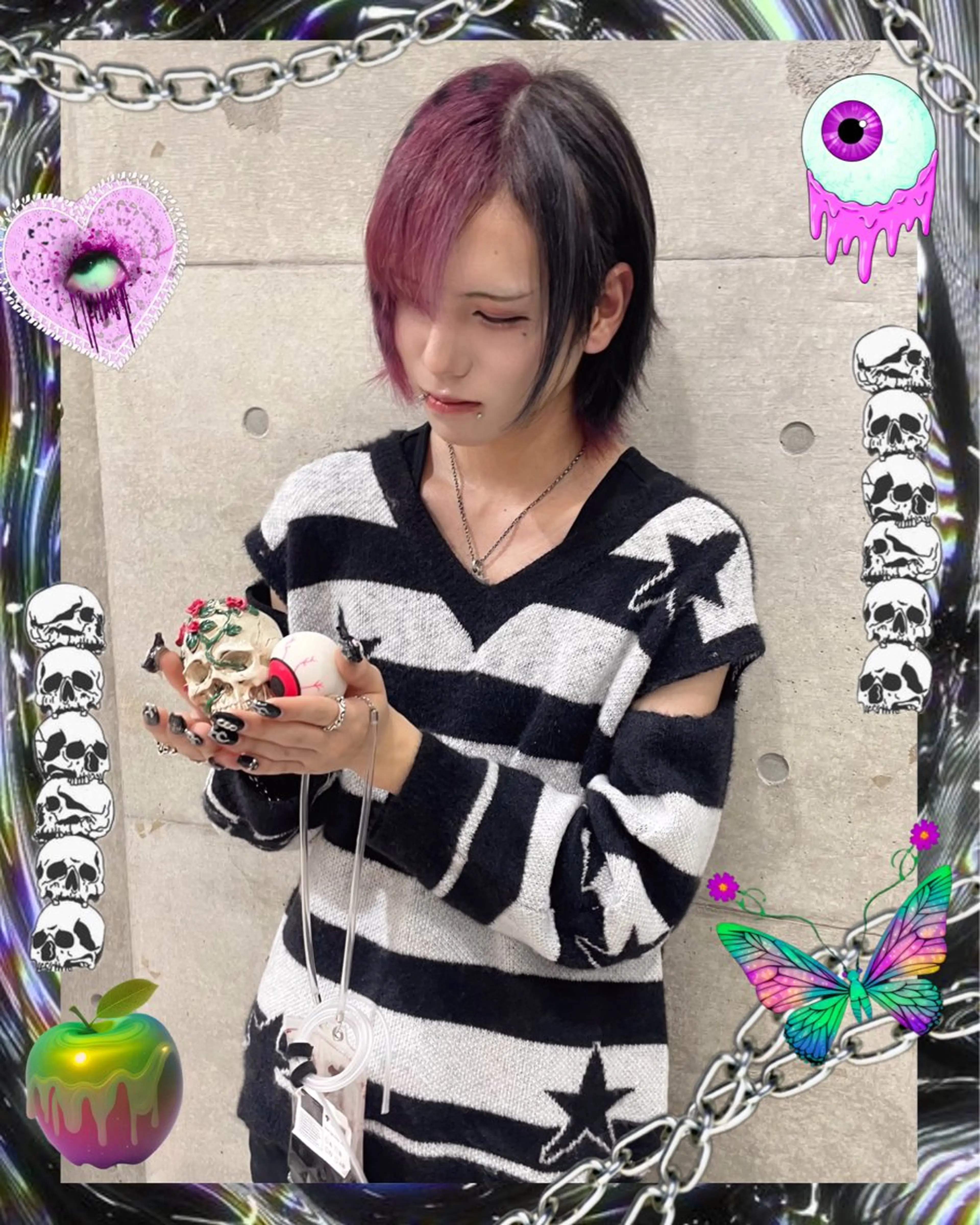 カラー メンズ 🍭ハイトーン/ デザインカラー🦄のヘアスタイル