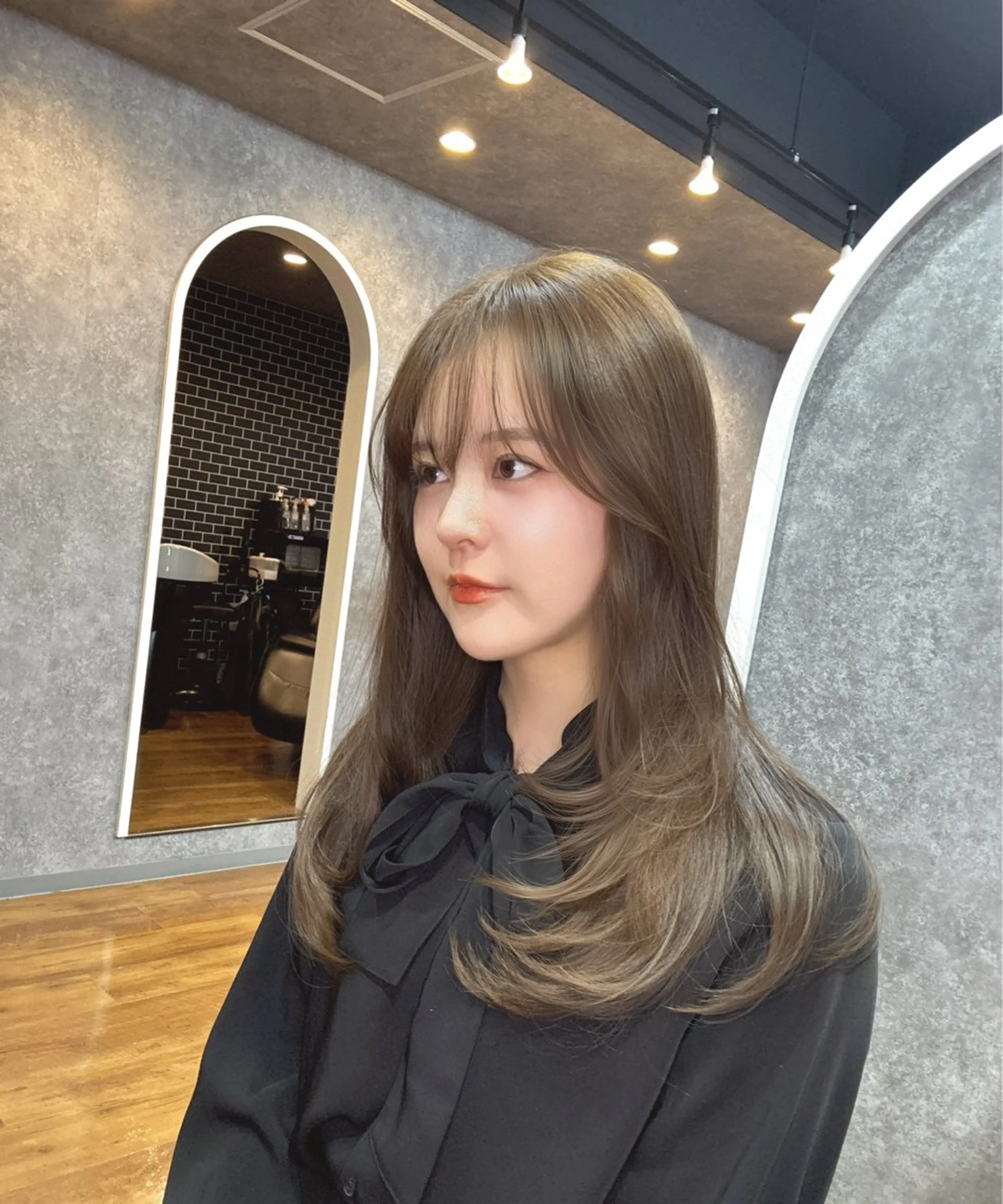 ロング カット ヘアカラー トリートメント ヘアセット cocoa船橋🦄 chinamiのヘアスタイル