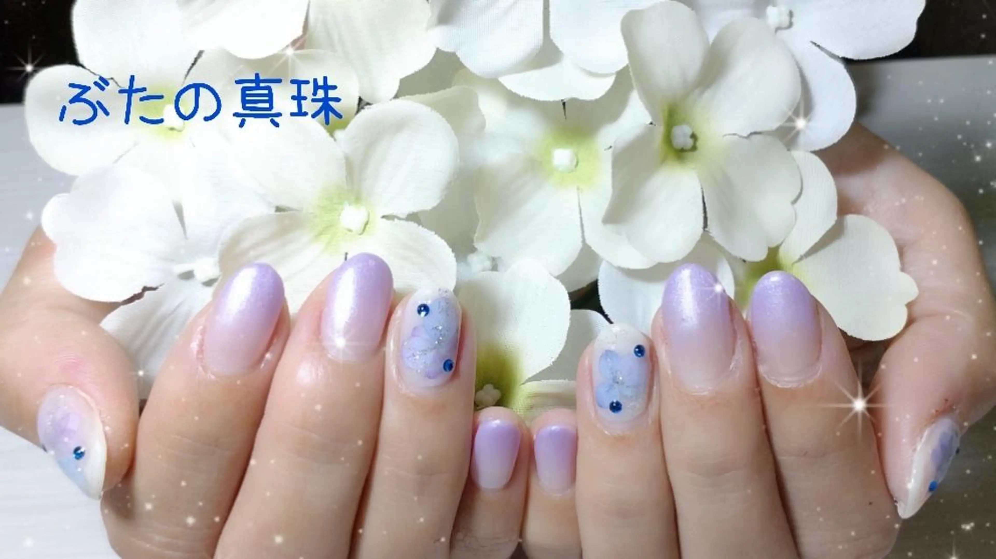 ネイル ハンドネイル 林 珠里のネイルデザイン