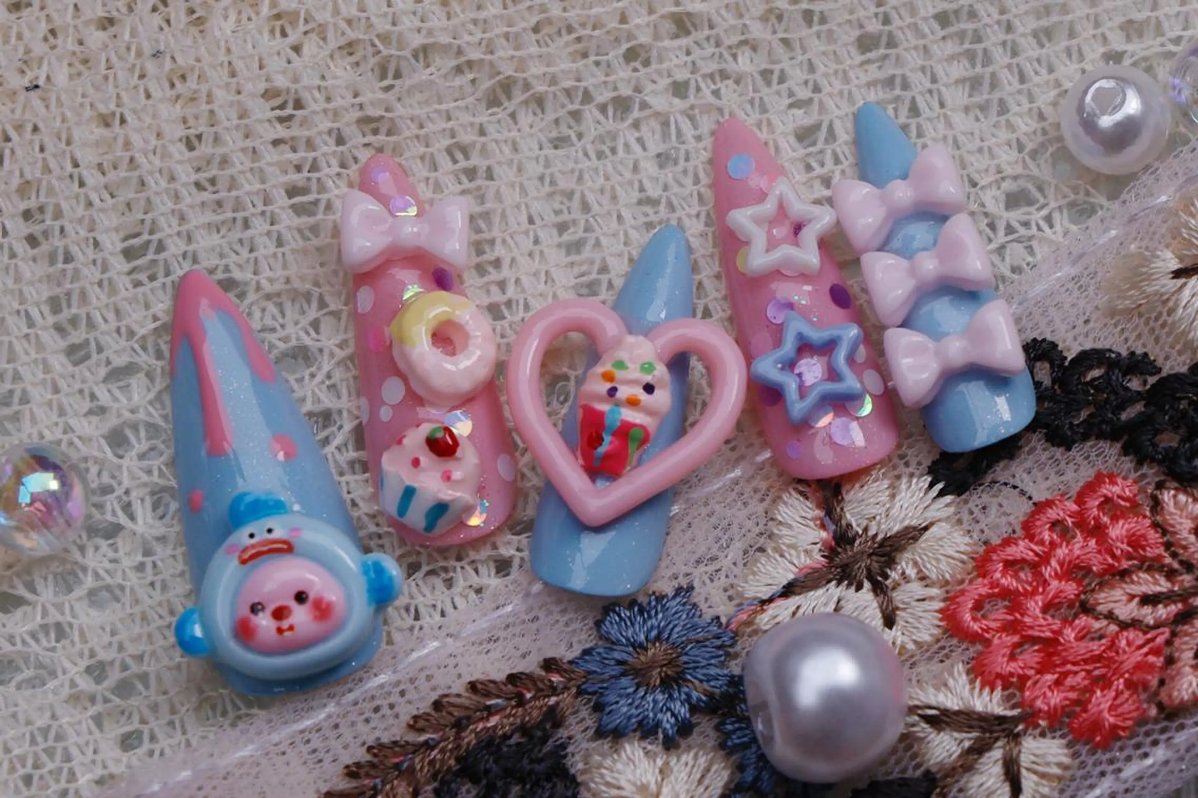 ネイル ハロウィン ロングネイル マグネットネイル スカルプネイル ネイルチップ Mss えりのネイルデザイン