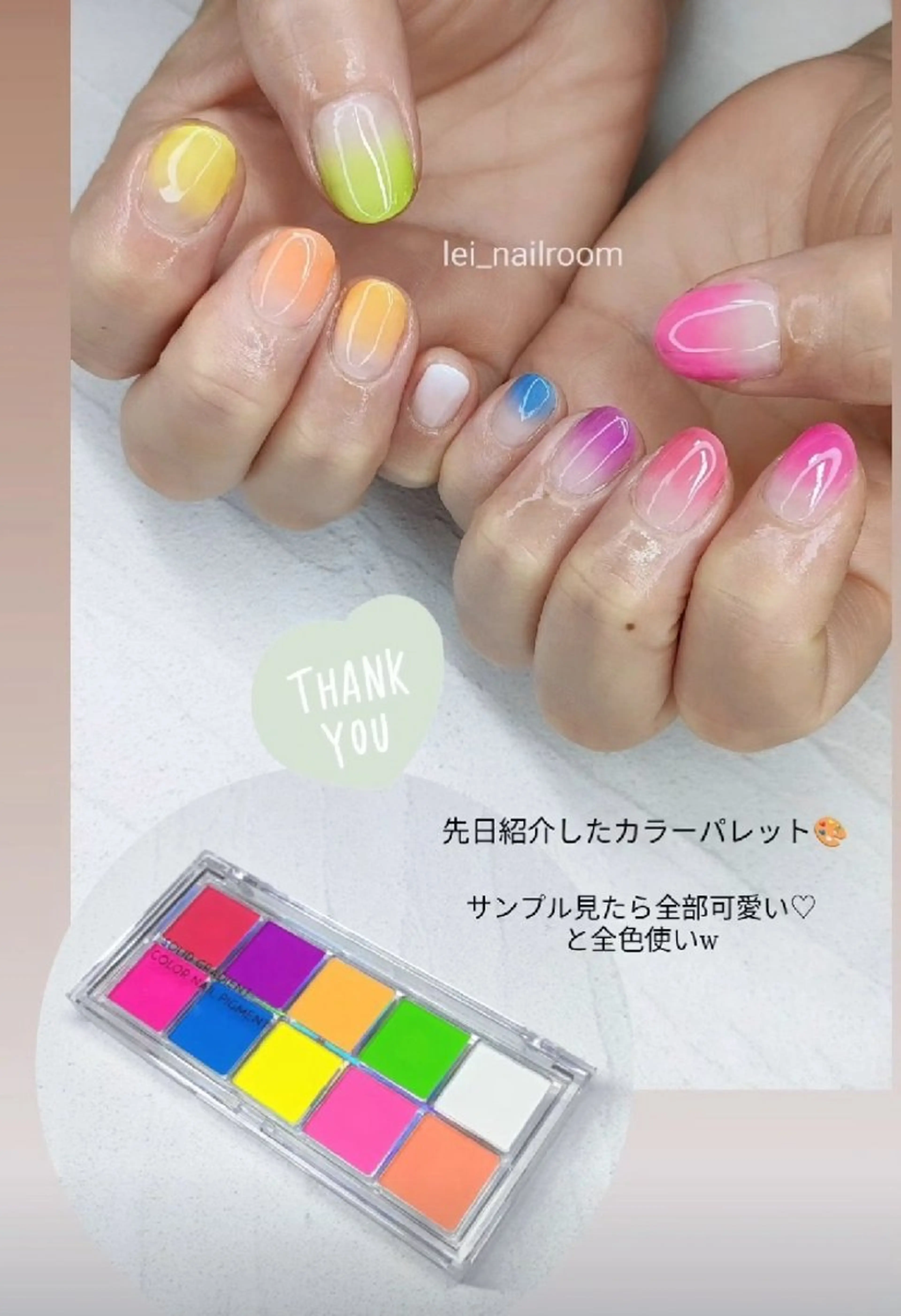 ネイル ジェルネイル lei🌼 nailroomのネイルデザイン