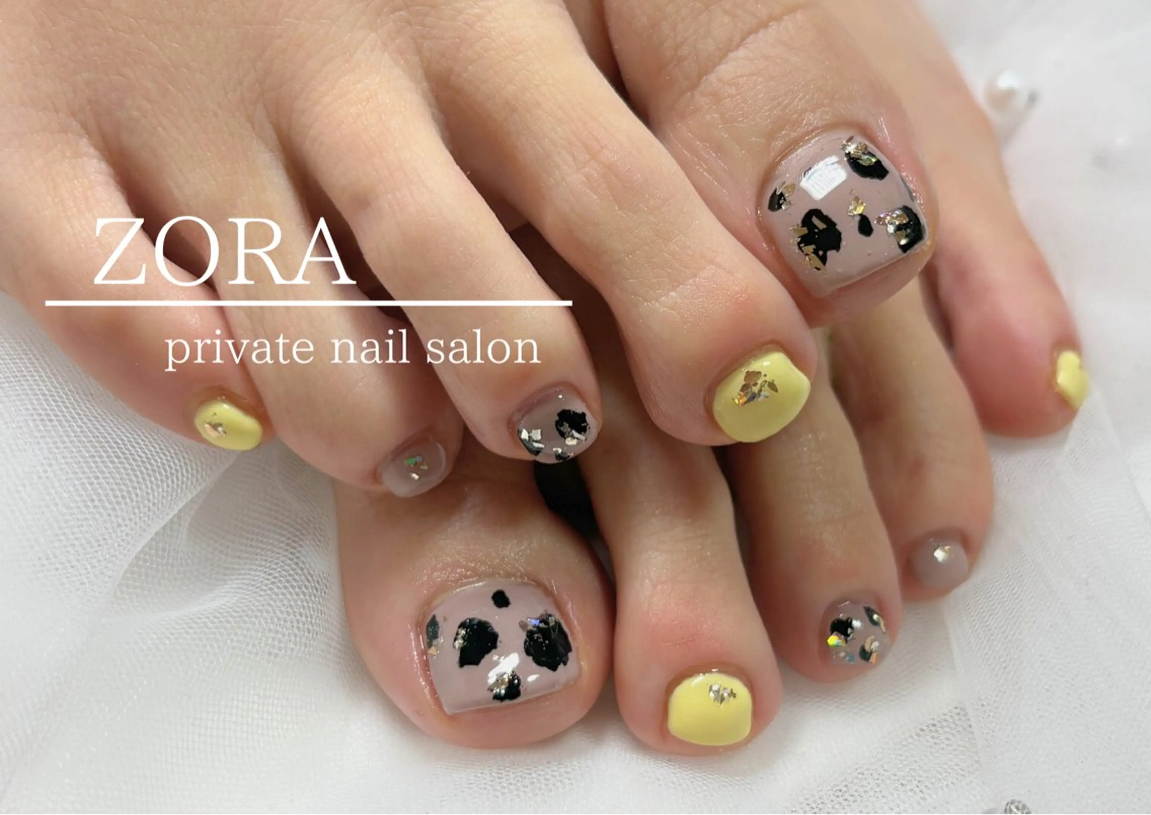 ネイル フットネイル ZORA yuのネイルデザイン