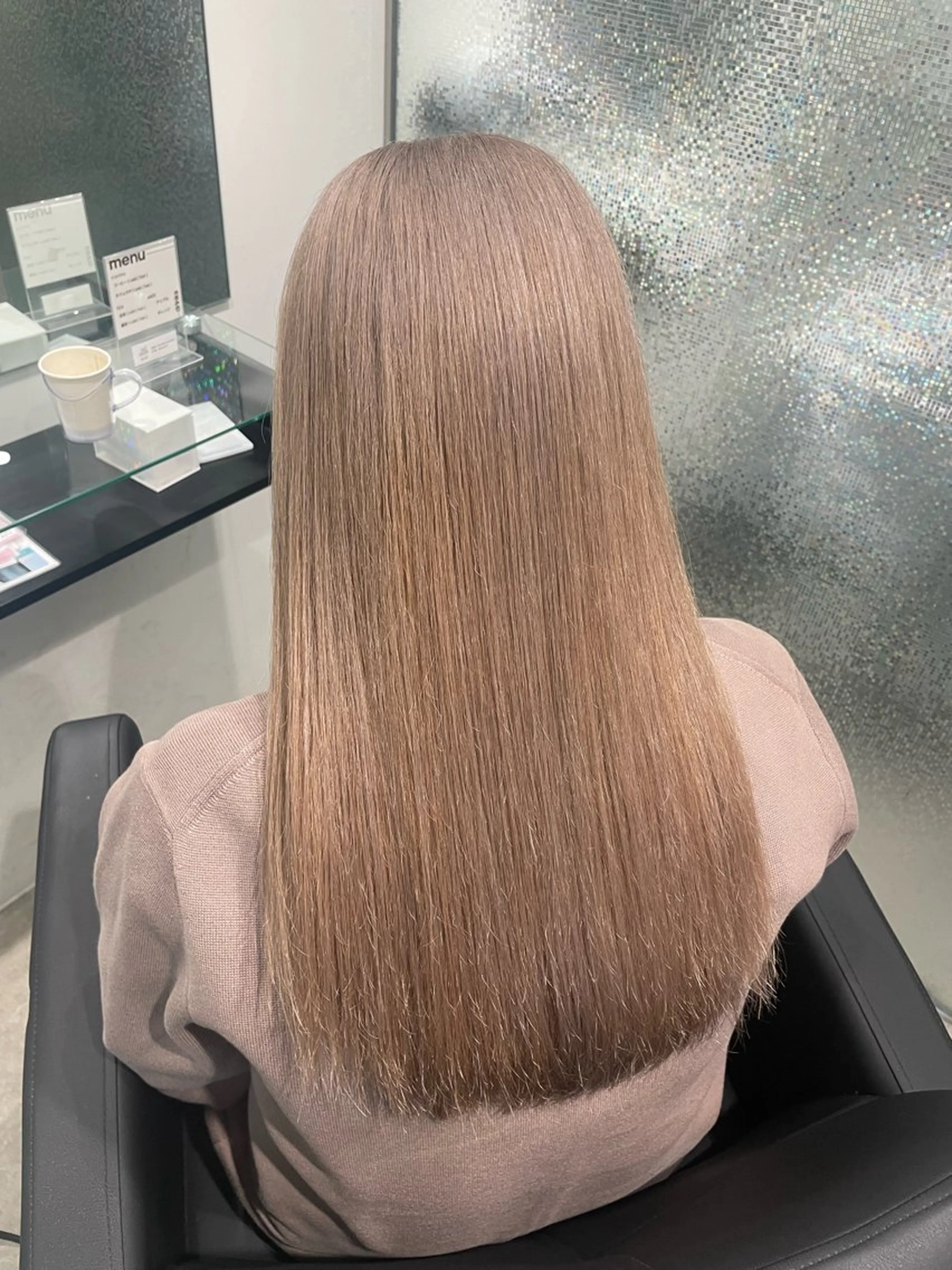 ロング カラー ヘアカラー 艶髪ブリーチカラー /府中/Mizukiのヘアスタイル