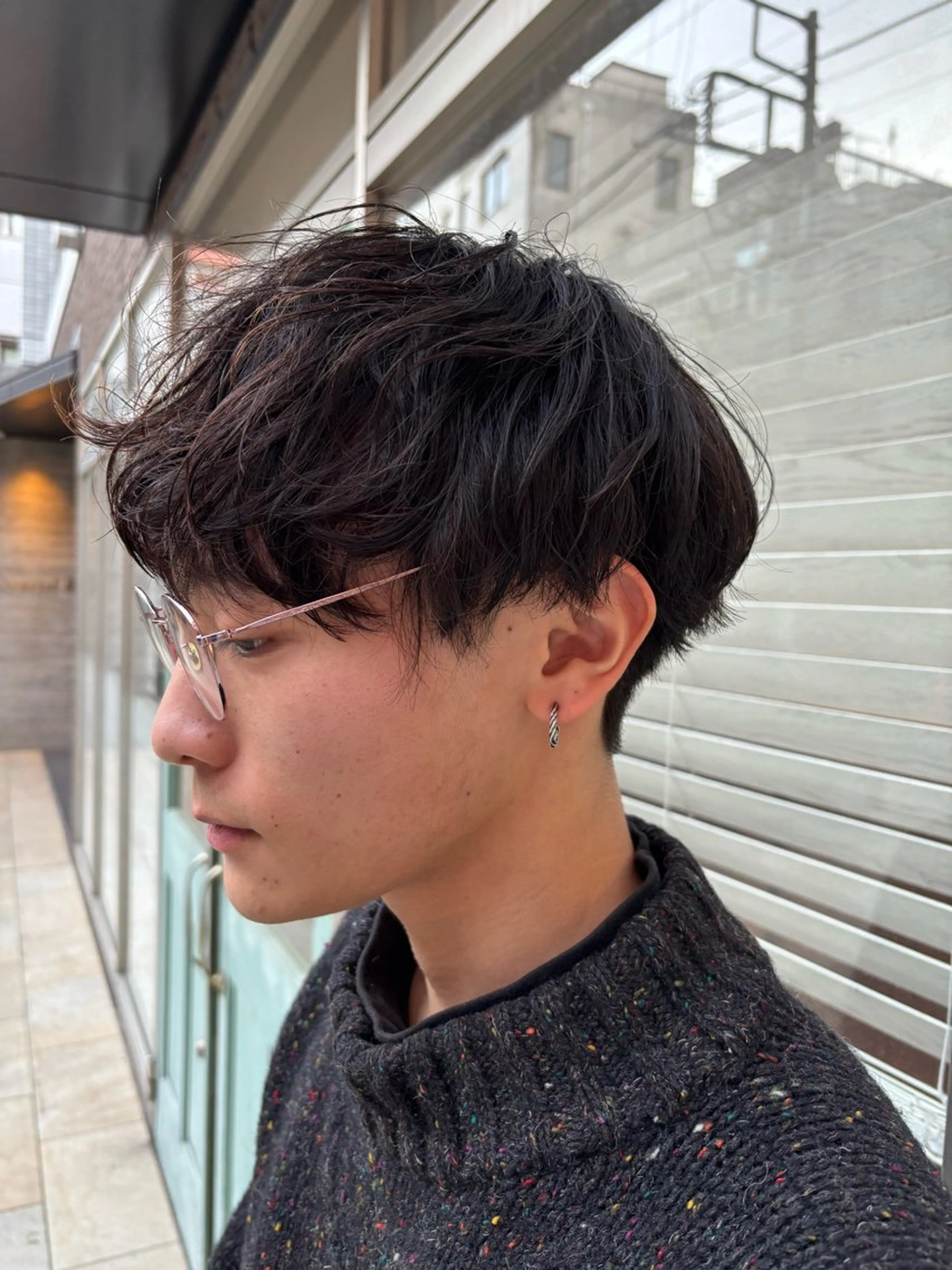 パーマ メンズ カット パーマ little/頭身浴 /カヤノケイスケのヘアスタイル