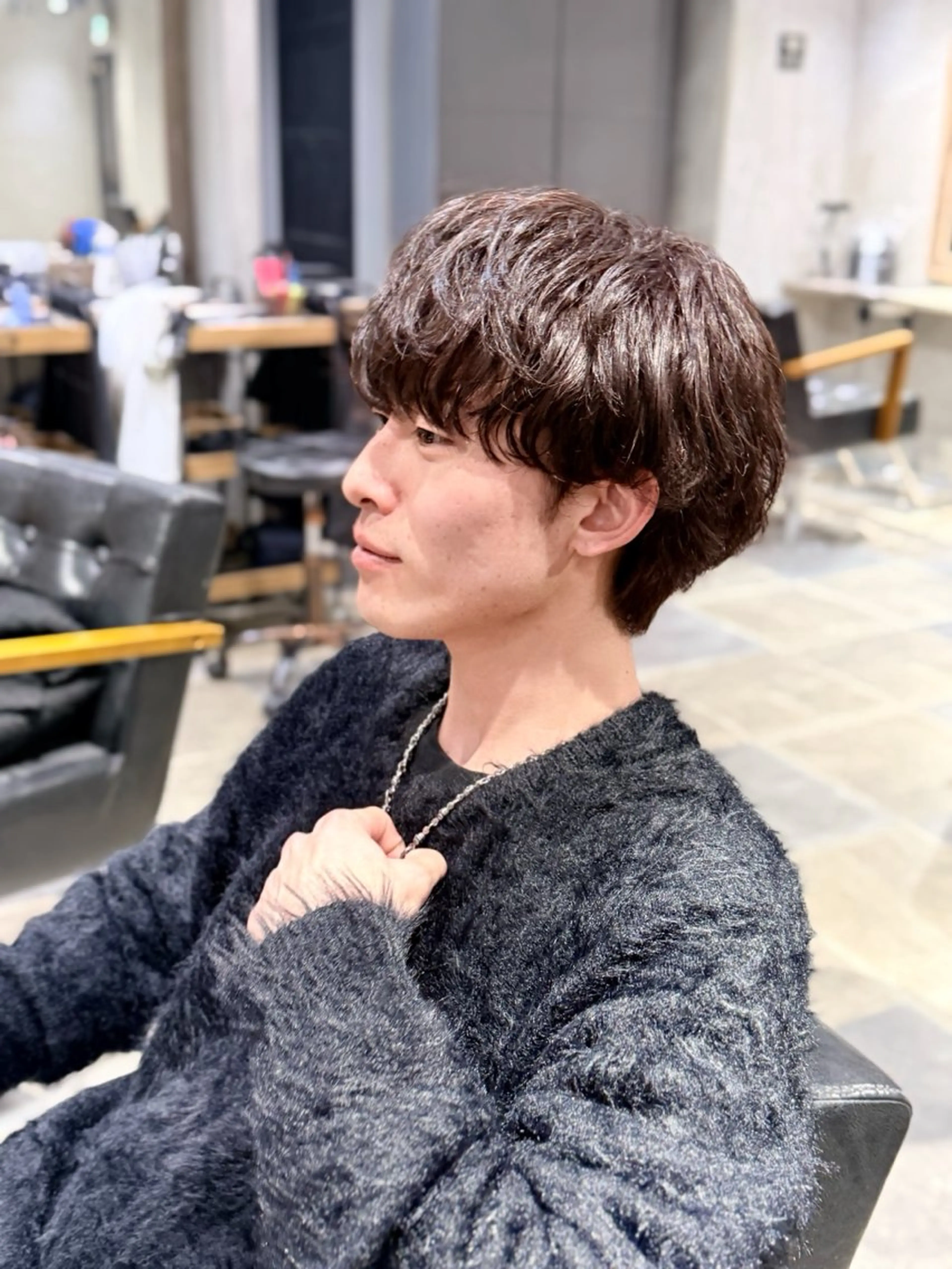 パーマ メンズ カット パーマ メンズカット Hikaruのヘアスタイル