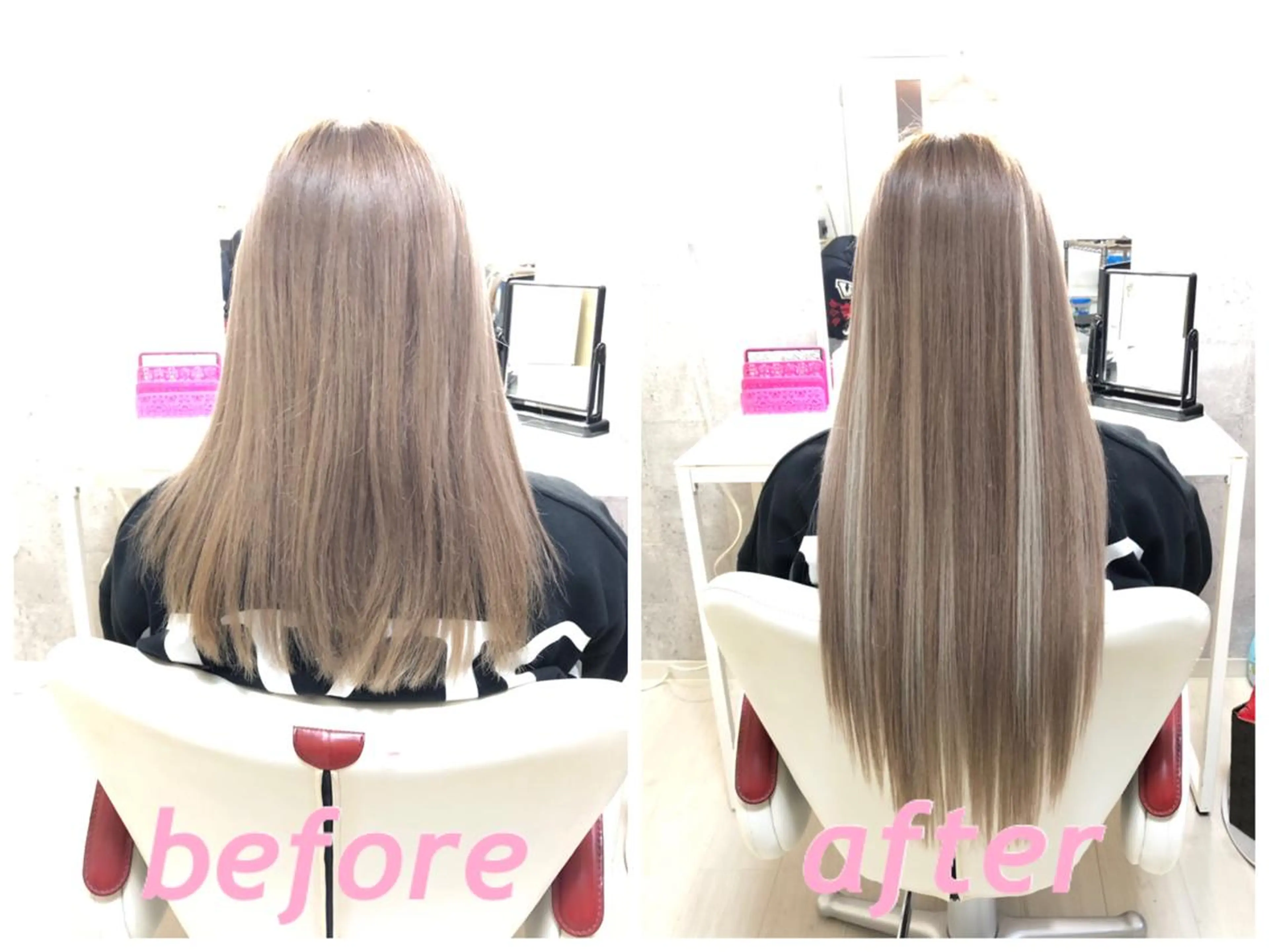 ロング エクステ 🌸ドレスアップ 心斎橋店🌸のヘアスタイル