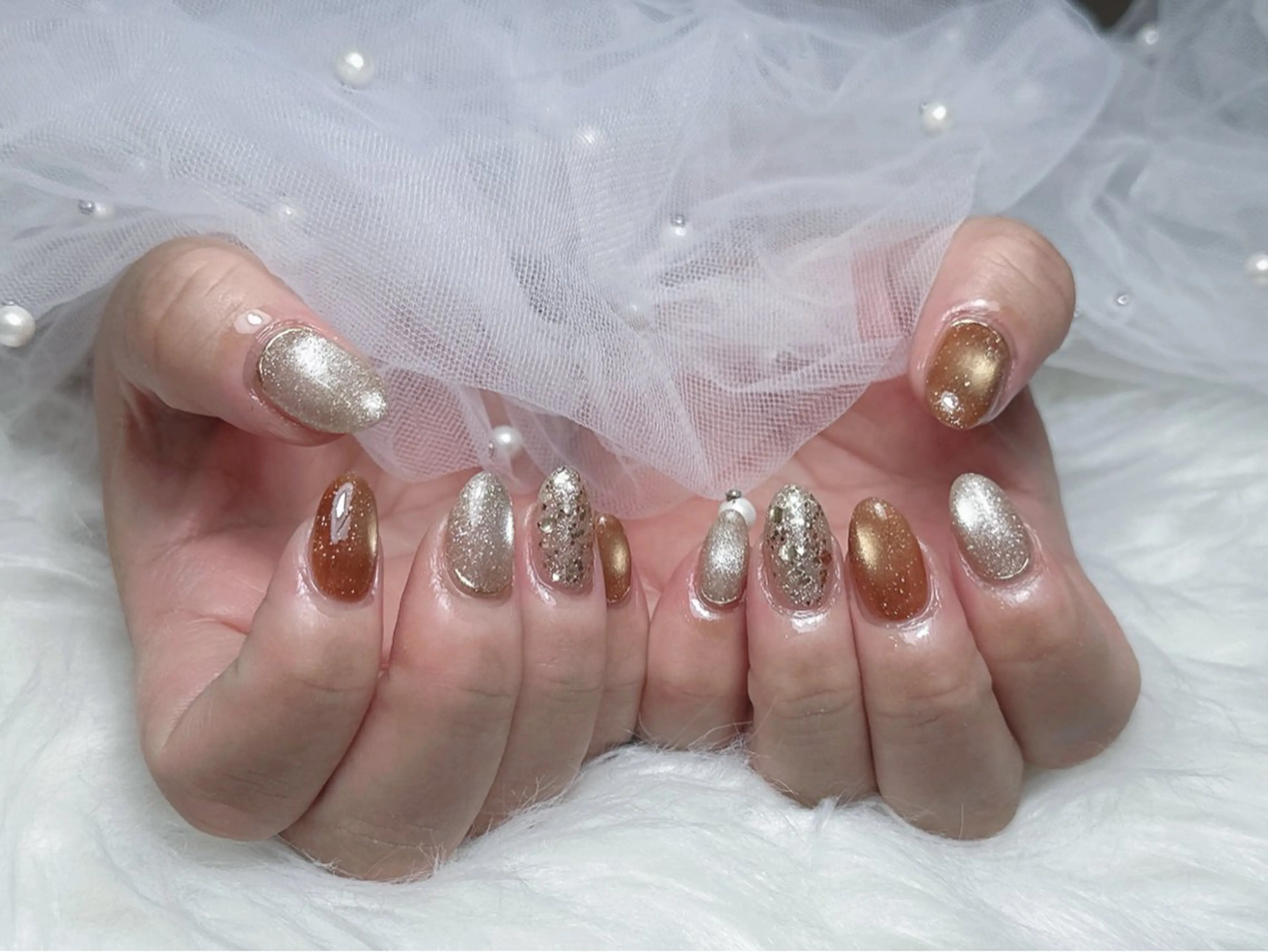 ネイル 【Eclat ｴｸﾗ】nail＆beauty所属・Eclat〔ｴｸﾗ〕 MOEKA𝜗𝜚*のネイルデザイン