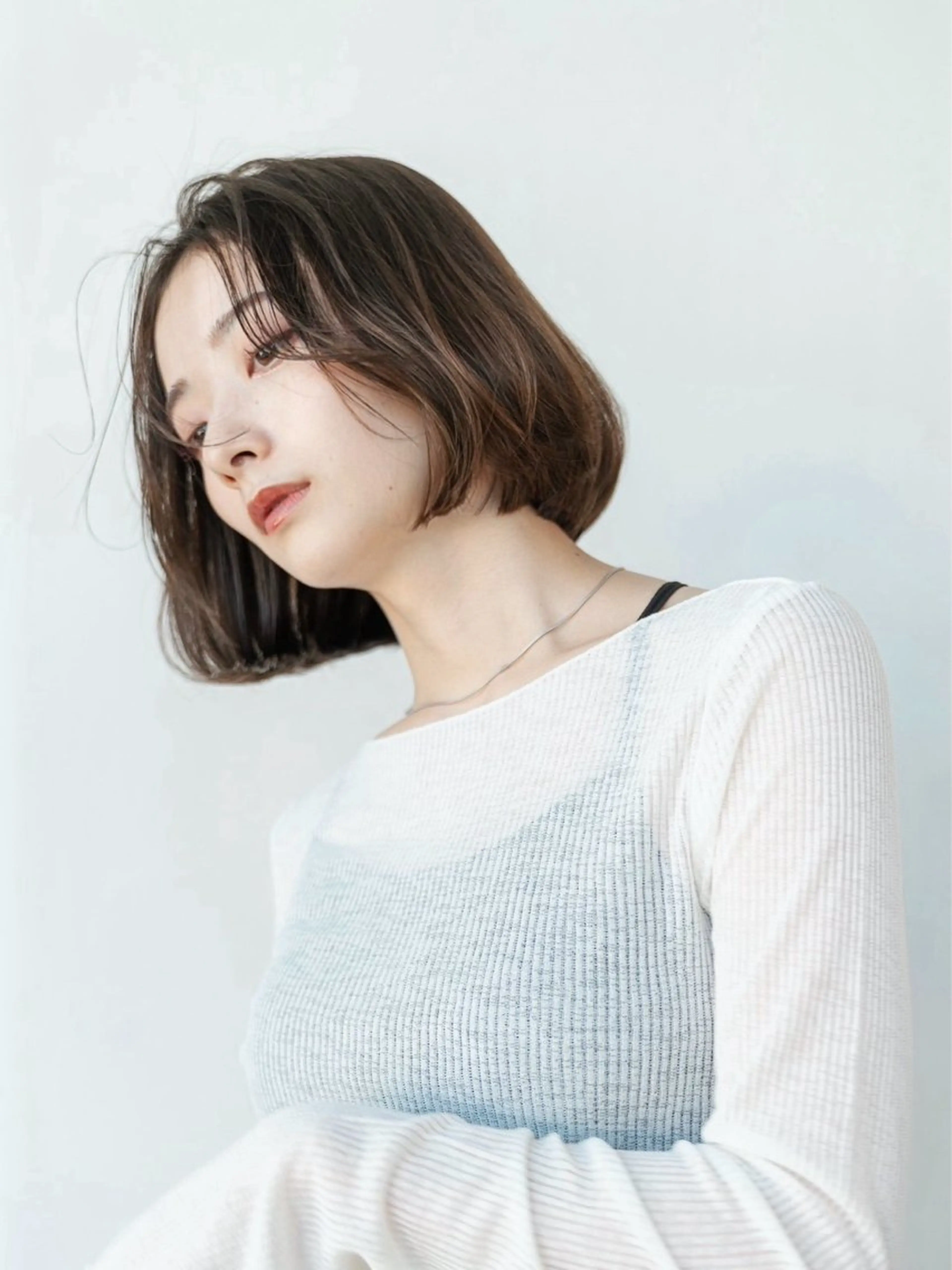 ミディアム カラー カット ヘアカラー トリートメント 🉐レイヤー/塩見 弘樹🉐渋谷のヘアスタイル