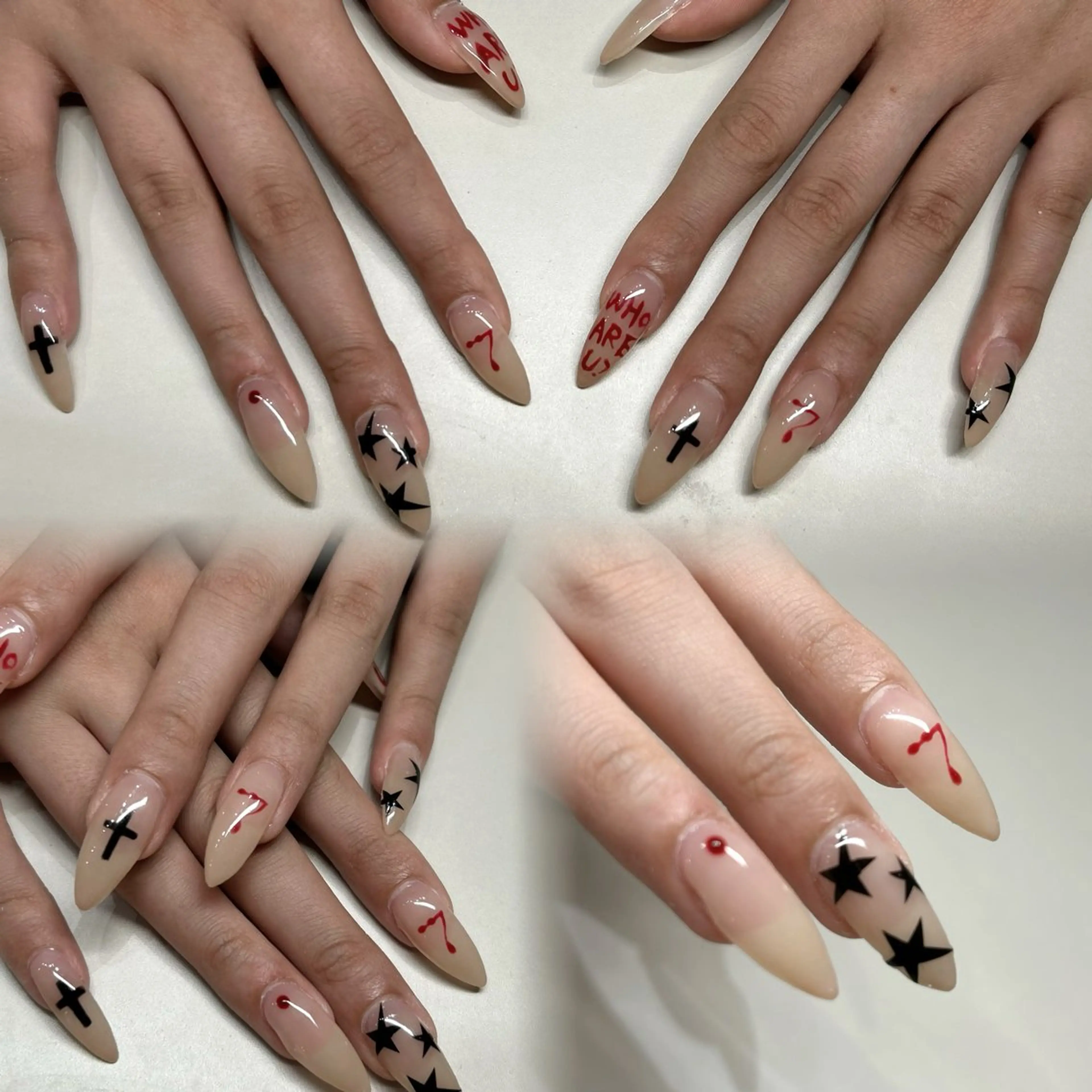 ネイル ハンドネイル THE BALM🤍 金宮のネイルデザイン