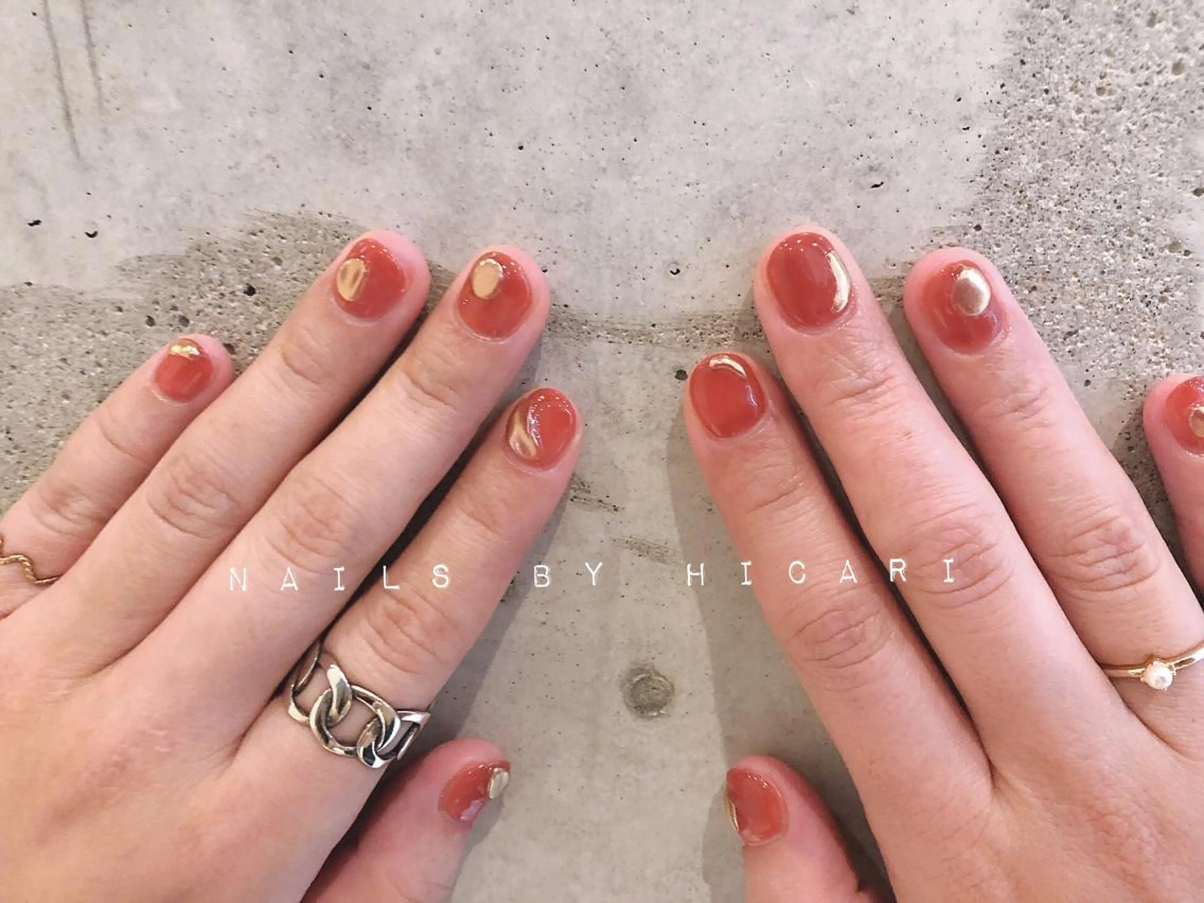 ショート カラー キッズ ネイル マツエク・マツパ illum hicariのネイルデザイン