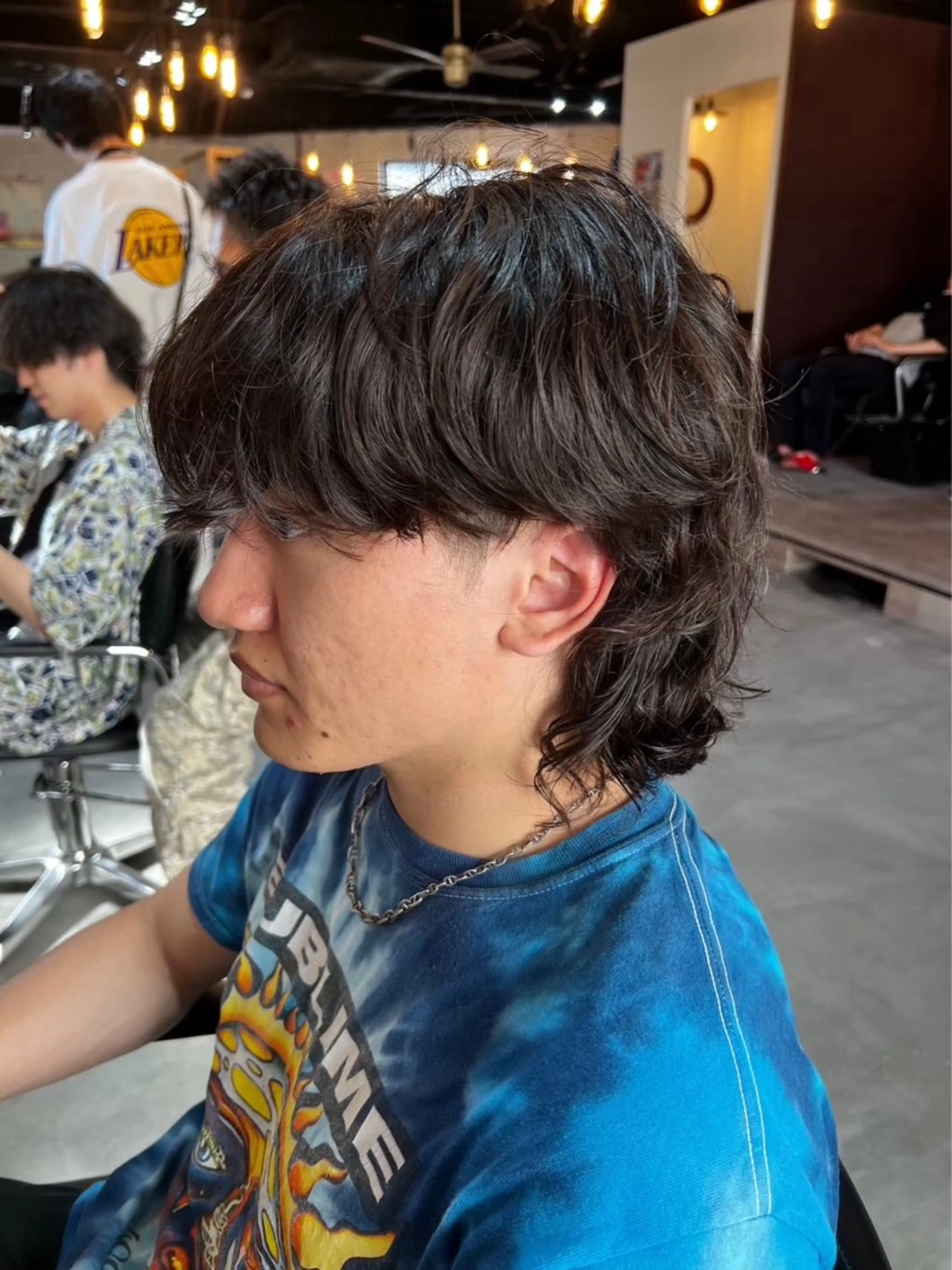 ミディアム メンズ 石川 歳也のヘアスタイル