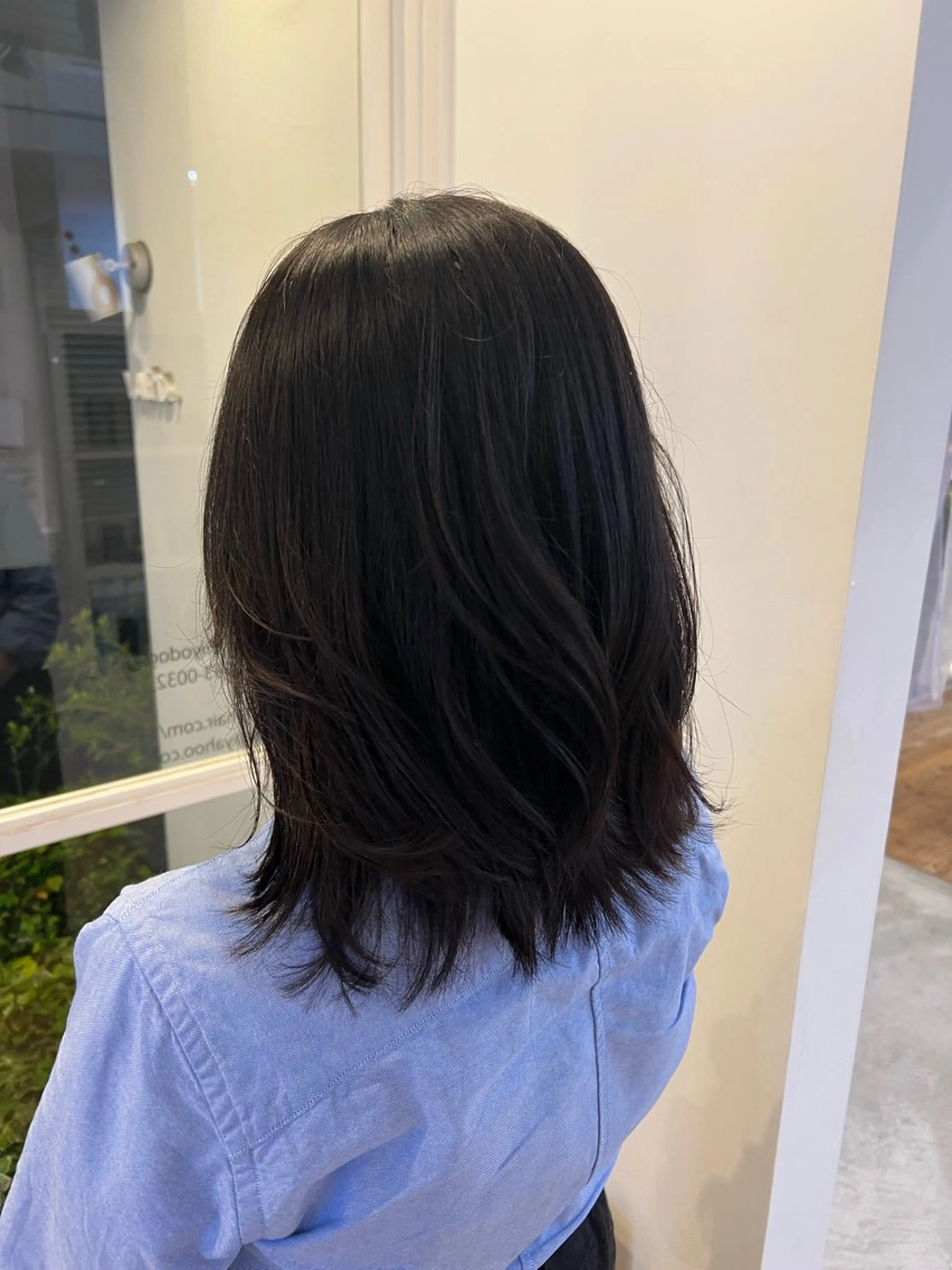 ミディアム カラー 『YARD.』 森崎 優菜のヘアスタイル