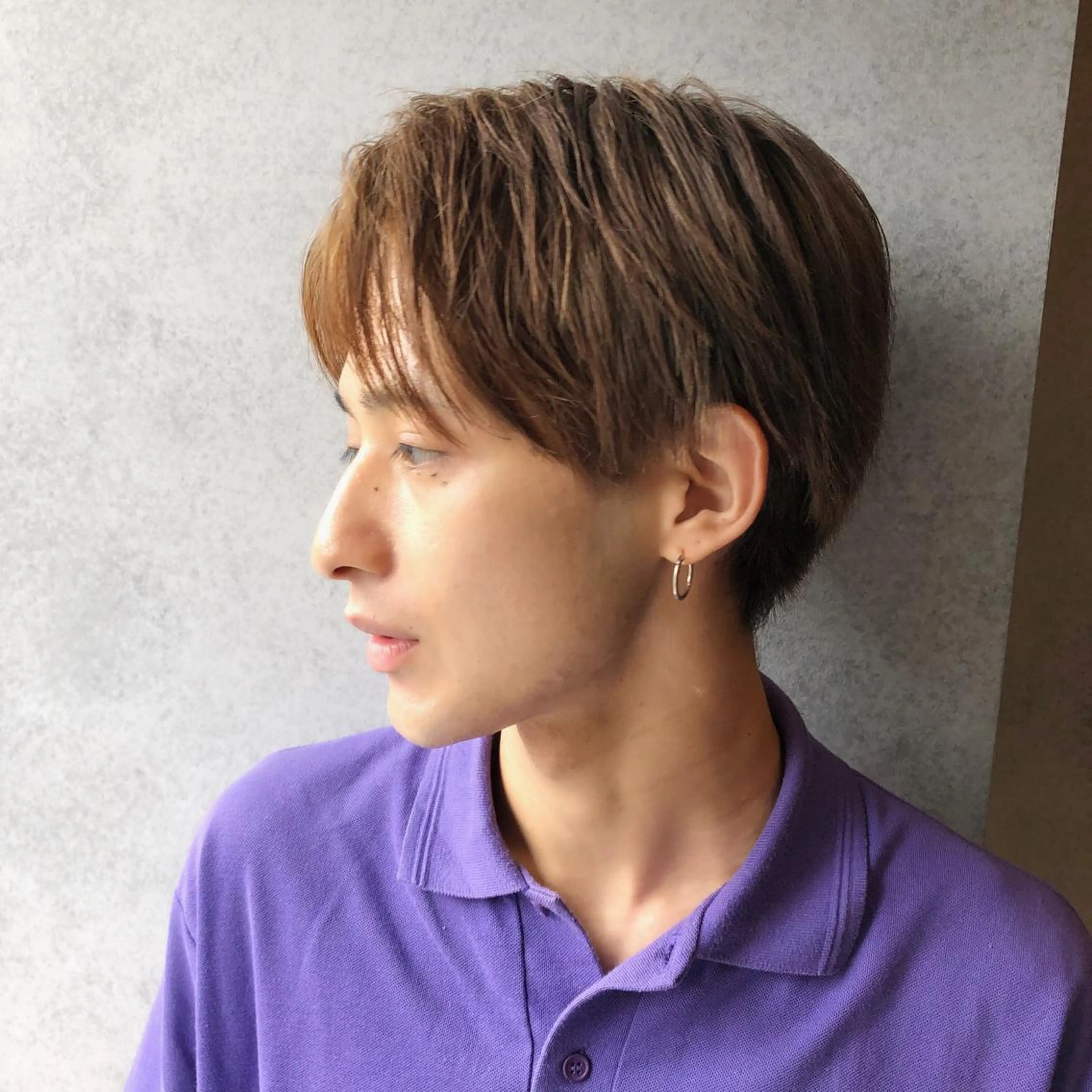 メンズクーポン💫カット+カラー+超音波トリートメントの写真